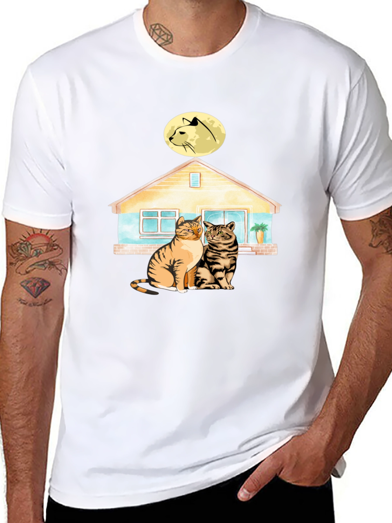 Cat House T-Shirt - Unique Pet Lover Tee