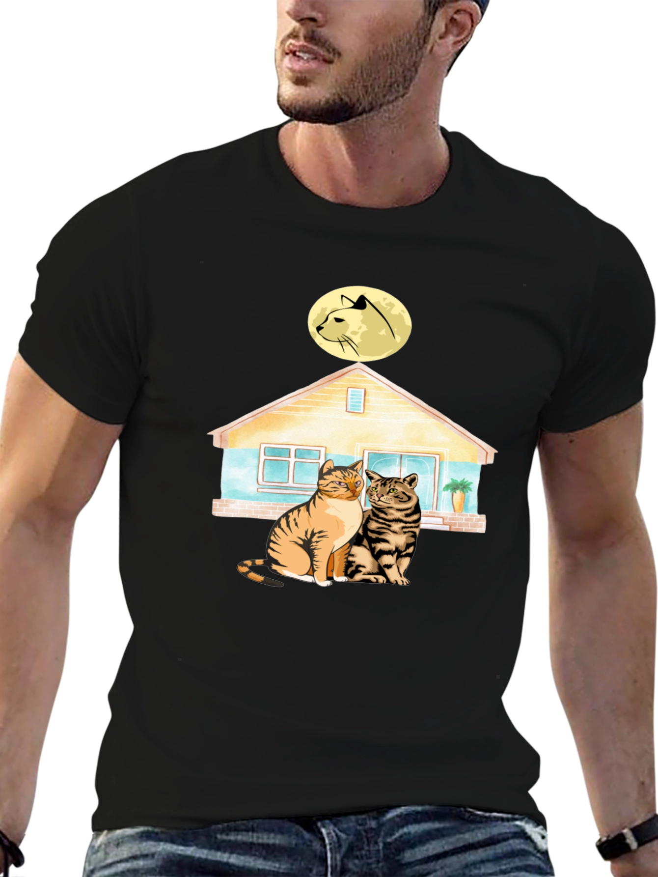 Cat House T-Shirt - Unique Pet Lover Tee