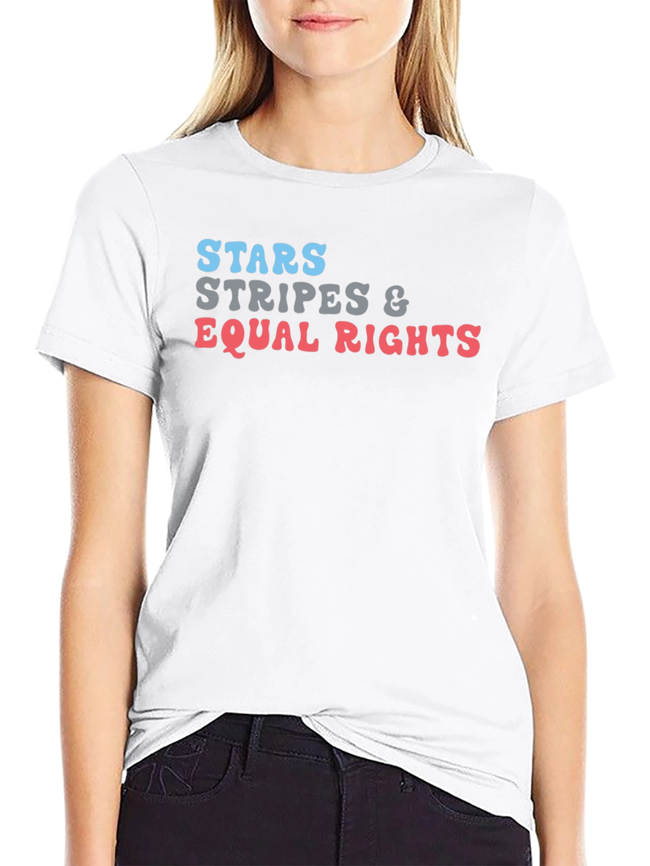 Stars Stripes & Equal Rights Graphic Tee