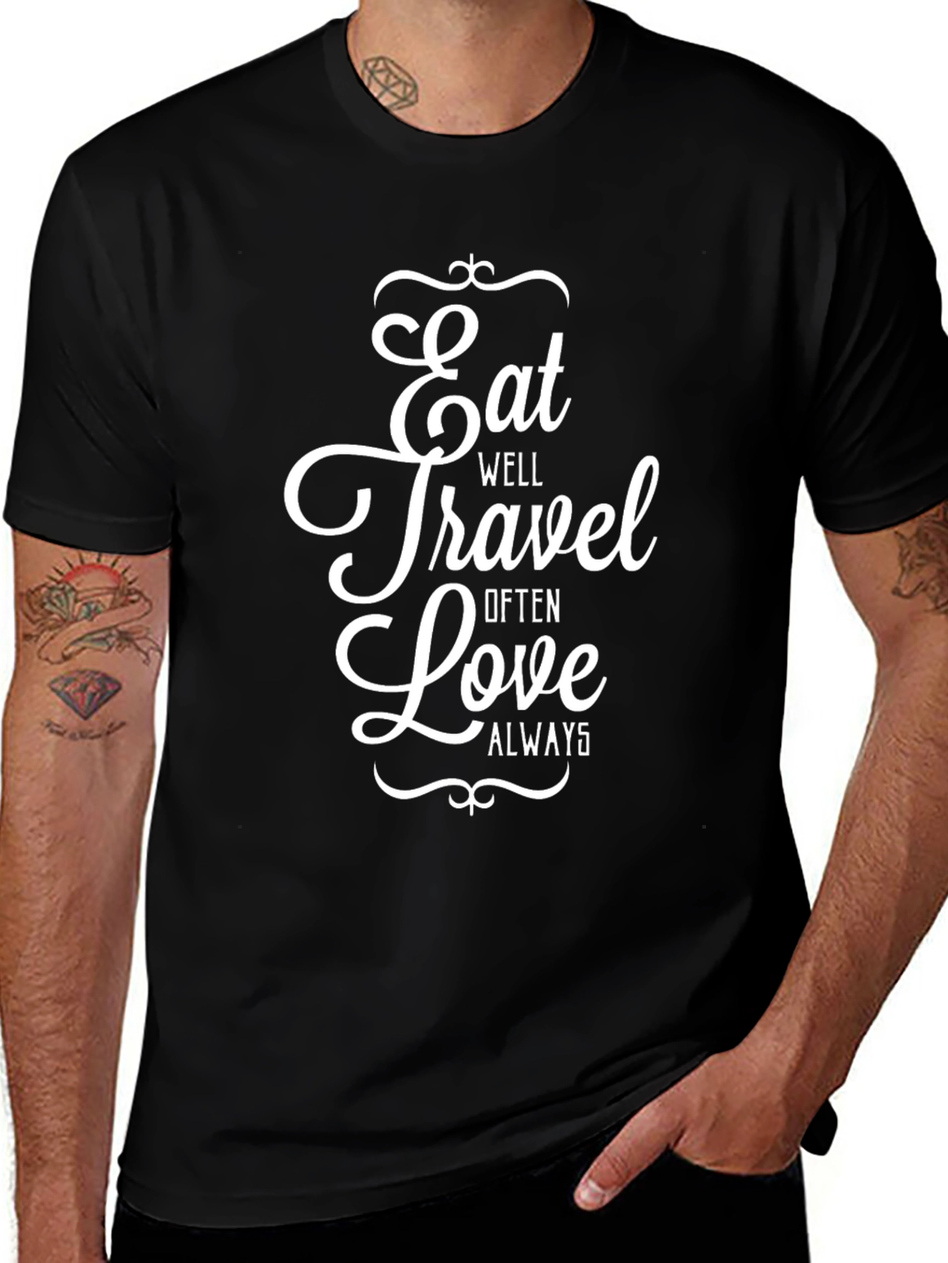 Eat Travel Love Graphic Tee