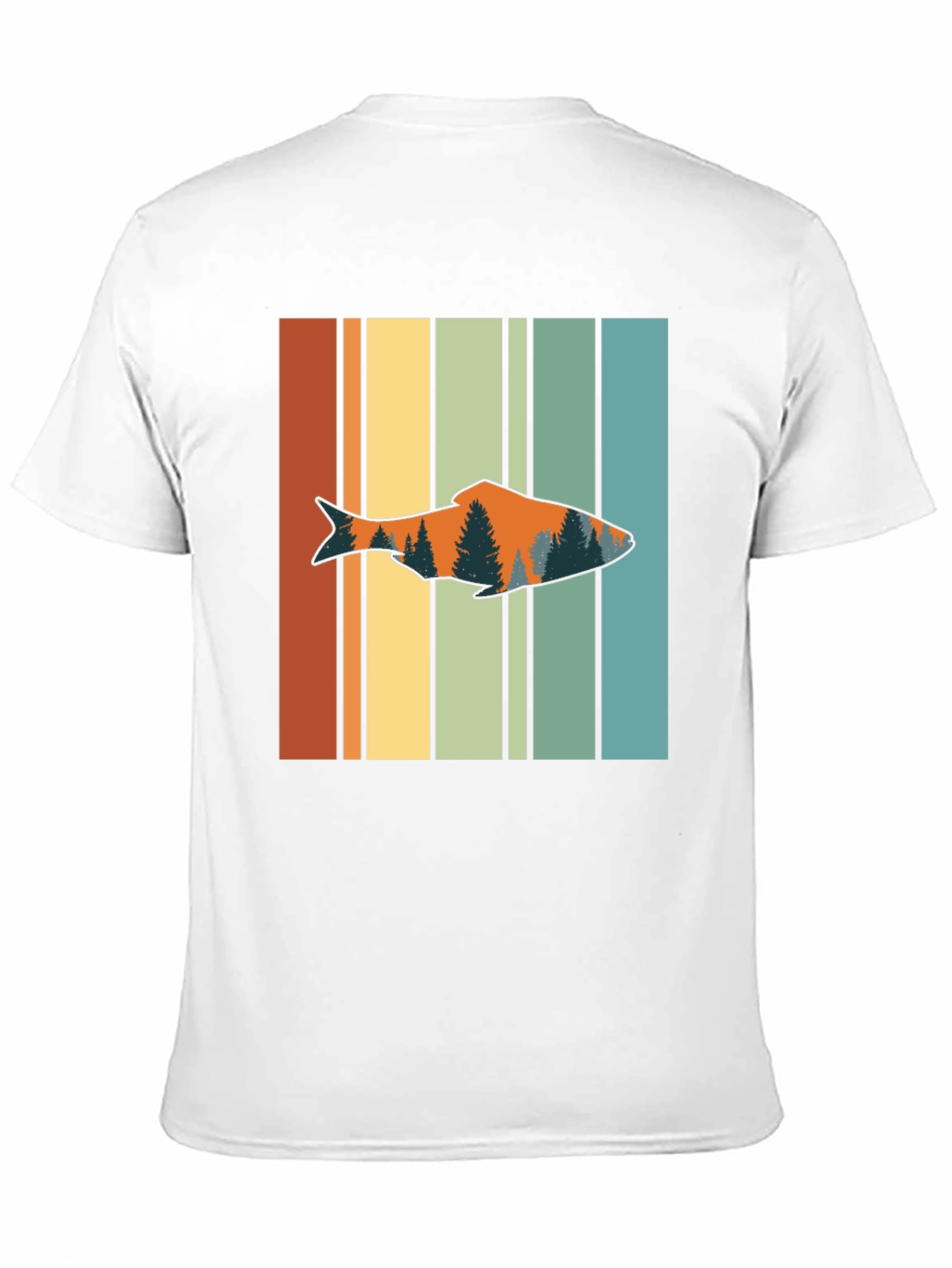 Retro Fish Graphic Tee - Outdoorsman Style