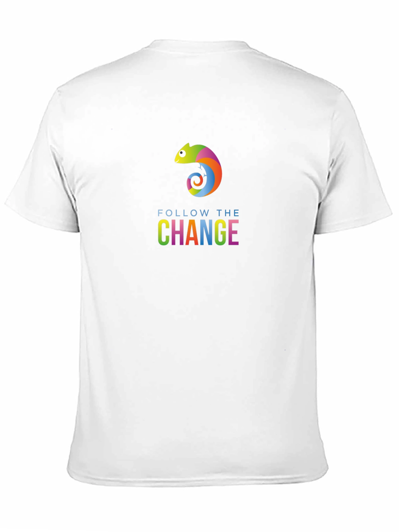 Follow the Change Chameleon Black T-Shirt