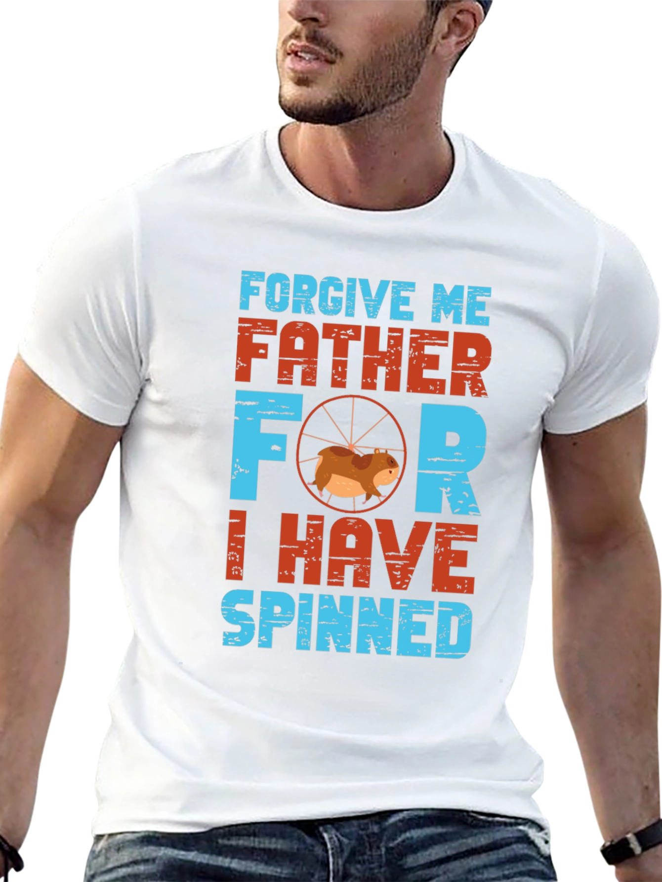 Forgive Me Father I Have Spinned T-Shirt