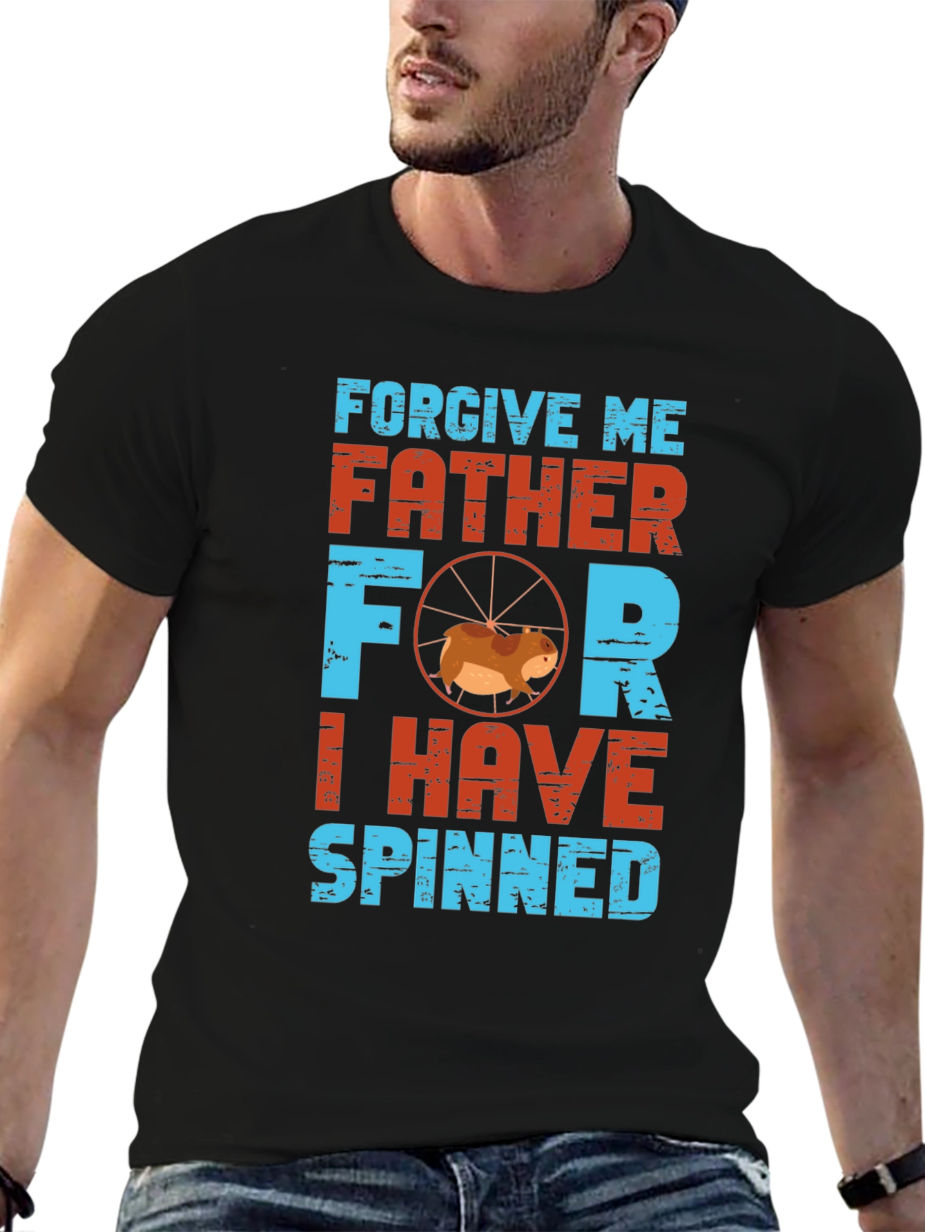Forgive Me Father I Have Spinned T-Shirt