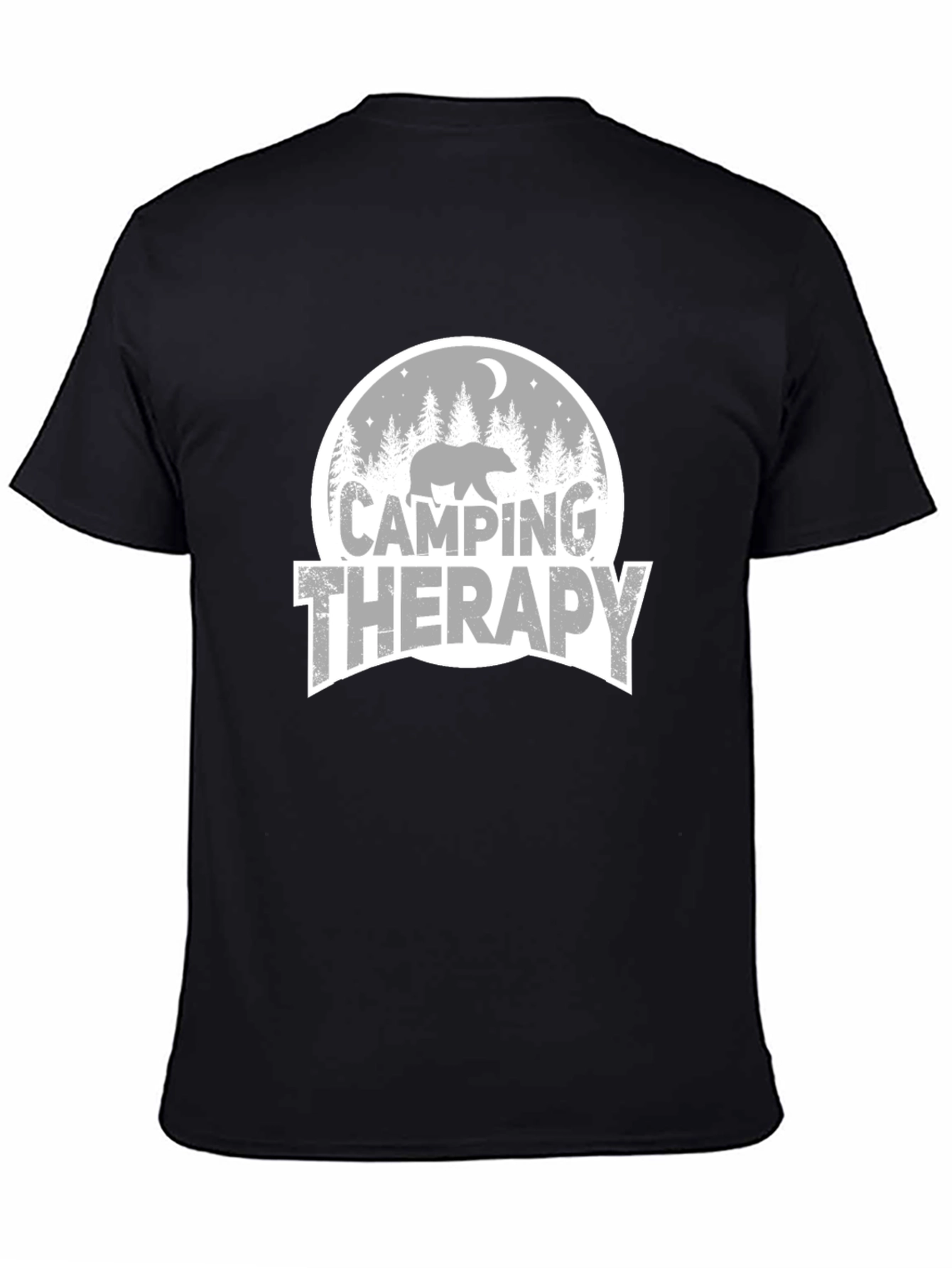 Camping Therapy Graphic T-Shirt