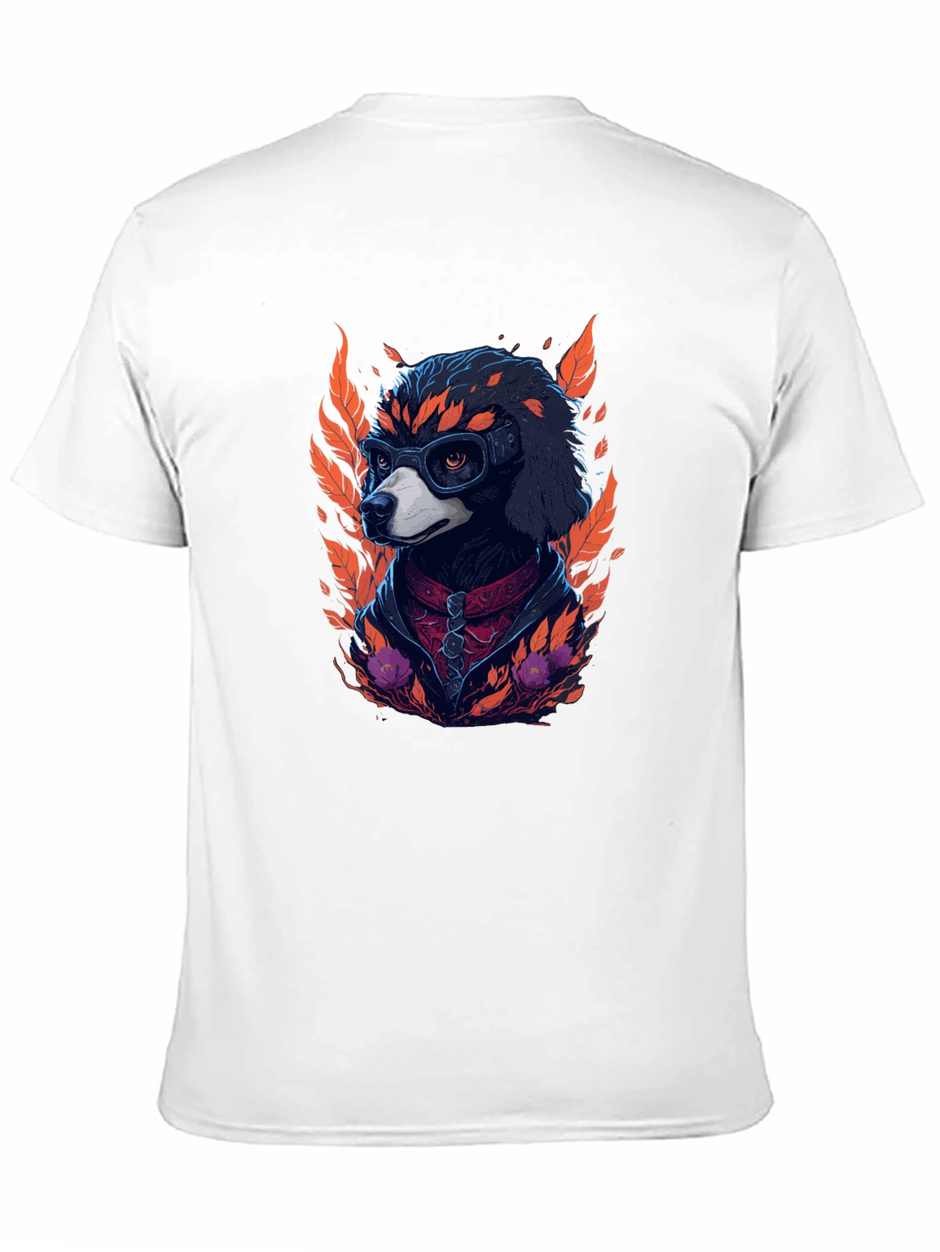 Cool Dog Graphic Tee - Unisex Black T-Shirt