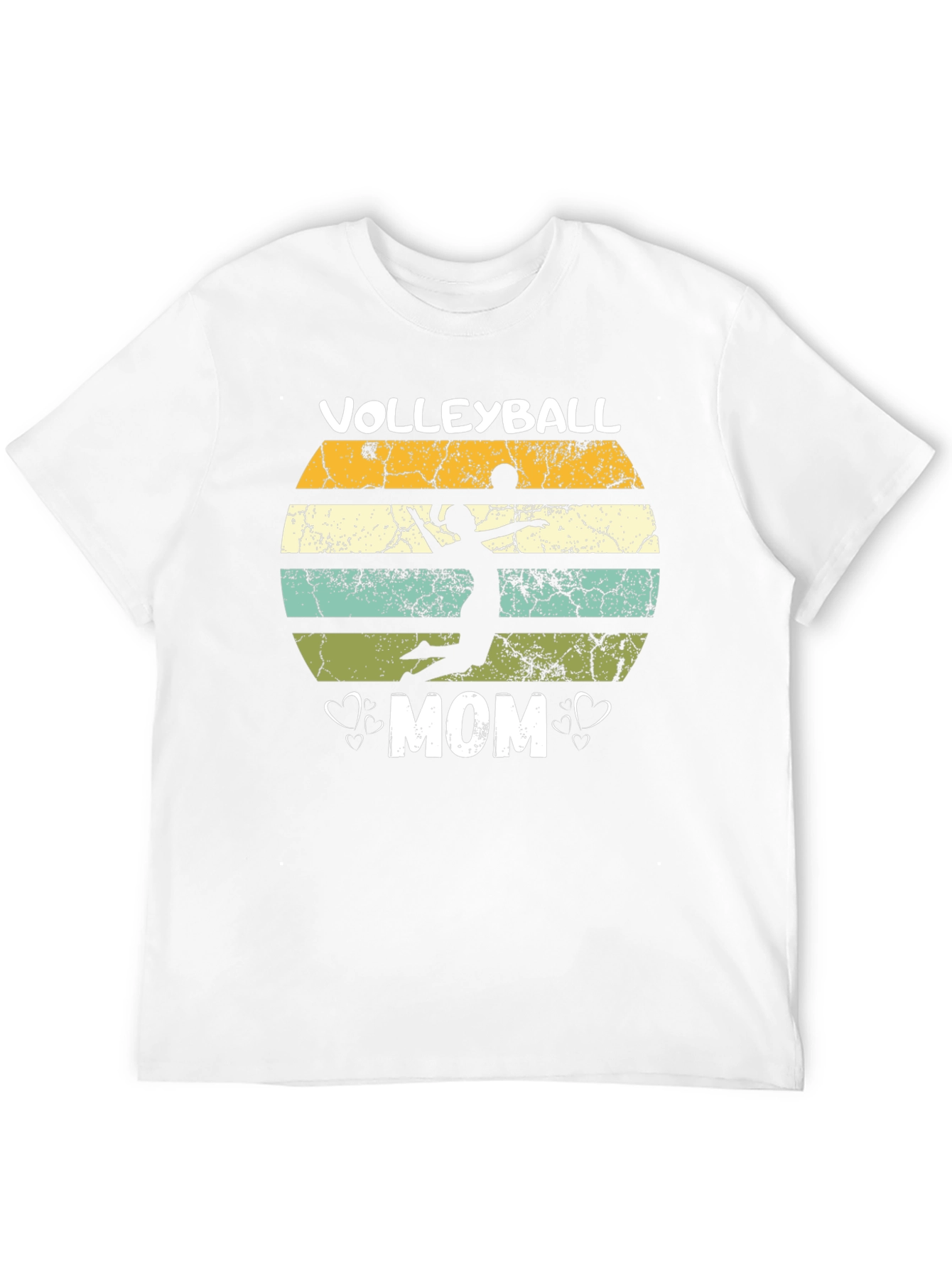 Volleyball Mom Graphic Tee - Black