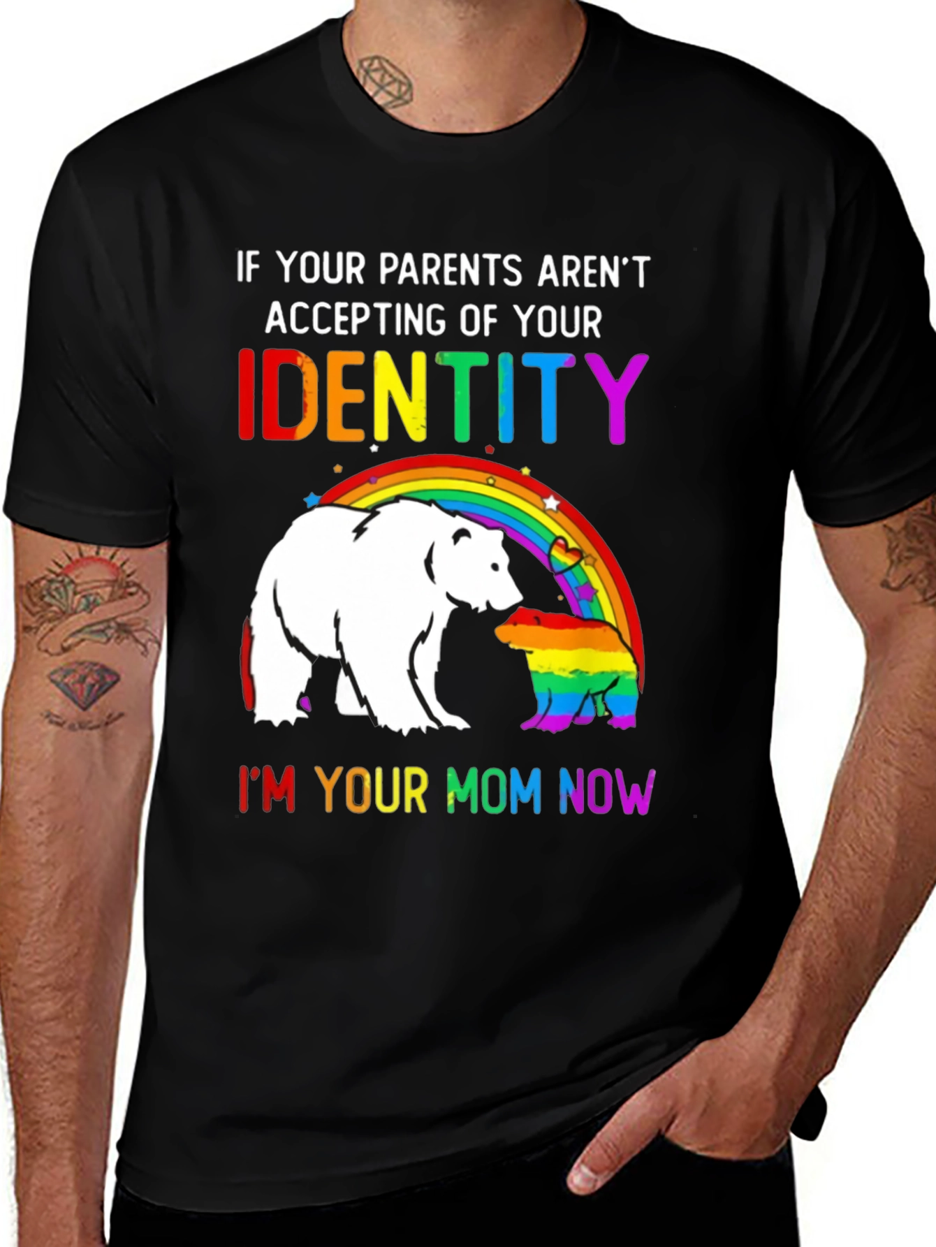 LGBTQ+ Pride T-Shirt: If Your Parents Arent Accepting