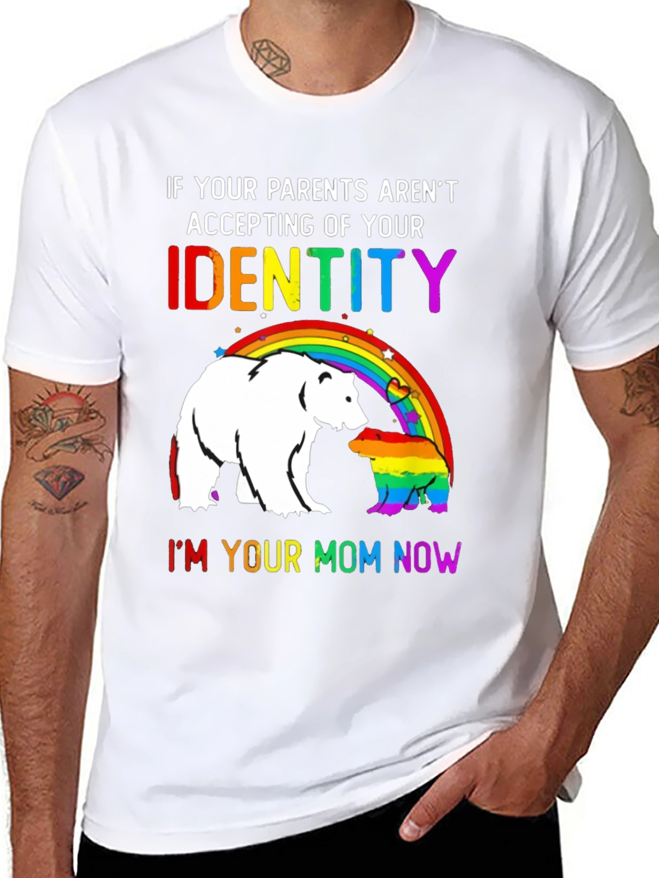 LGBTQ+ Pride T-Shirt: If Your Parents Arent Accepting
