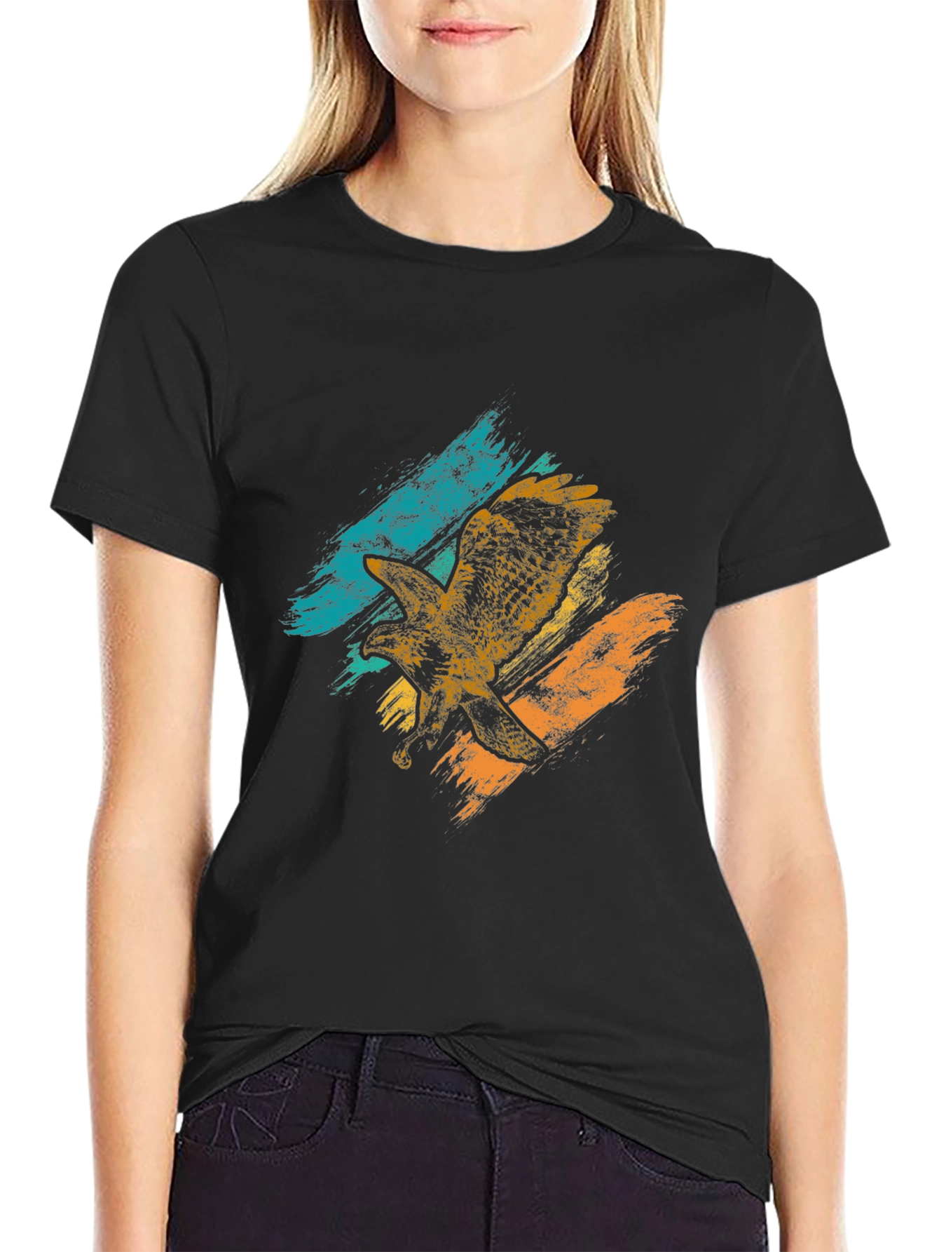 Eagle Graphic Tee - Bold Graphic Print