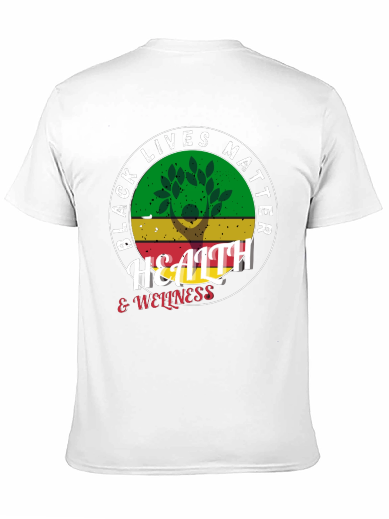Black Lives Matter Health & Wellness Graphic Tee