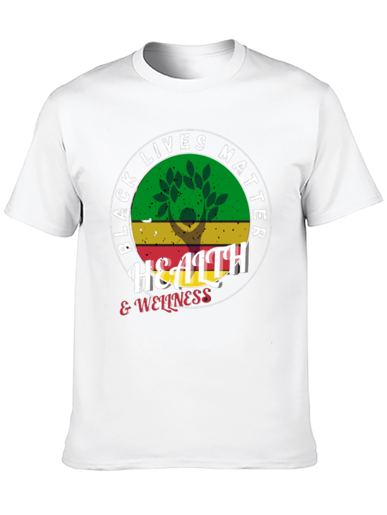 Black Lives Matter Health & Wellness Graphic Tee