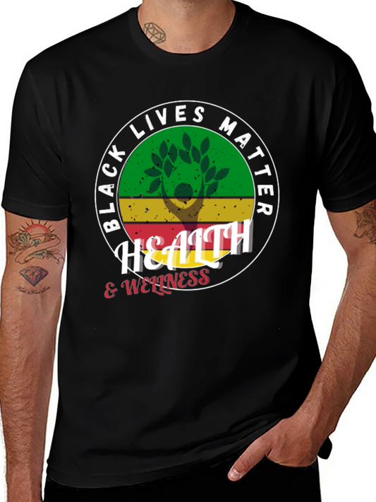 Black Lives Matter Health & Wellness Graphic Tee