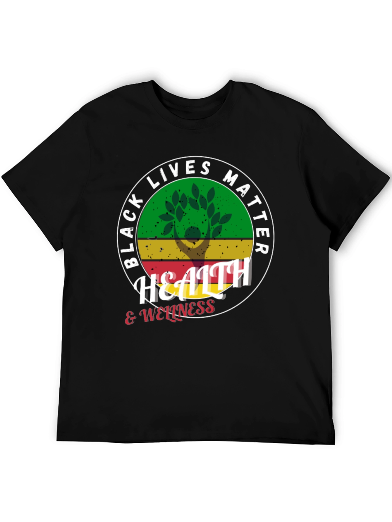 Black Lives Matter Health & Wellness Graphic Tee