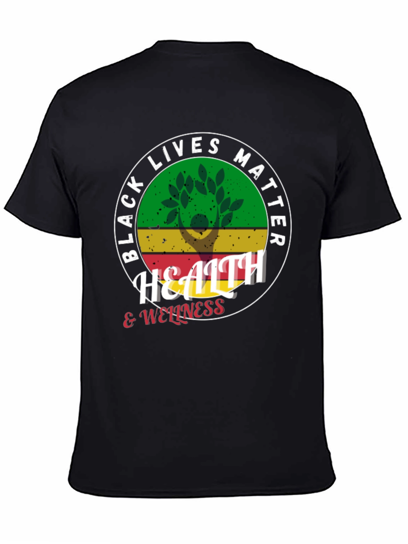 Black Lives Matter Health & Wellness Graphic Tee