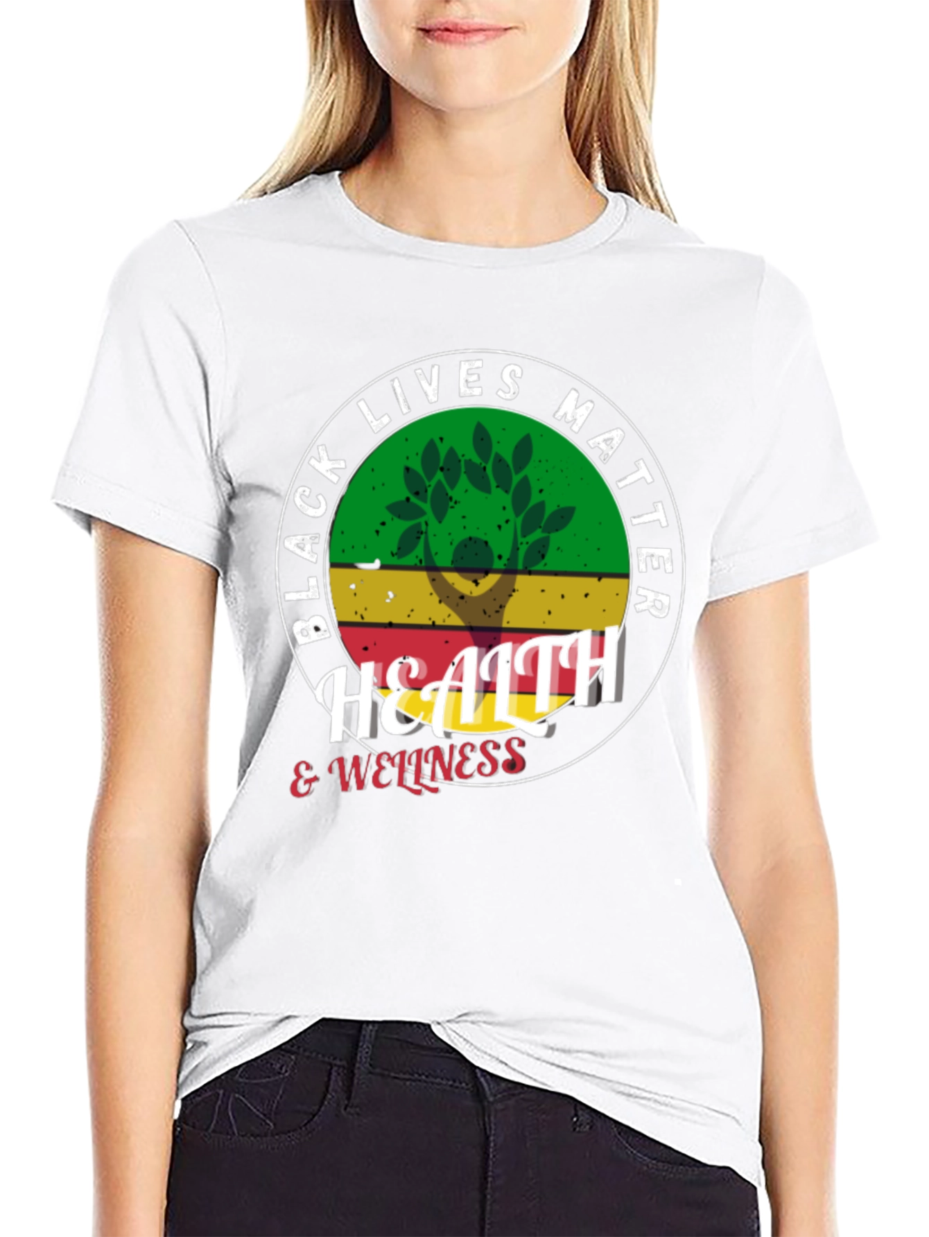 Black Lives Matter Health & Wellness Graphic Tee