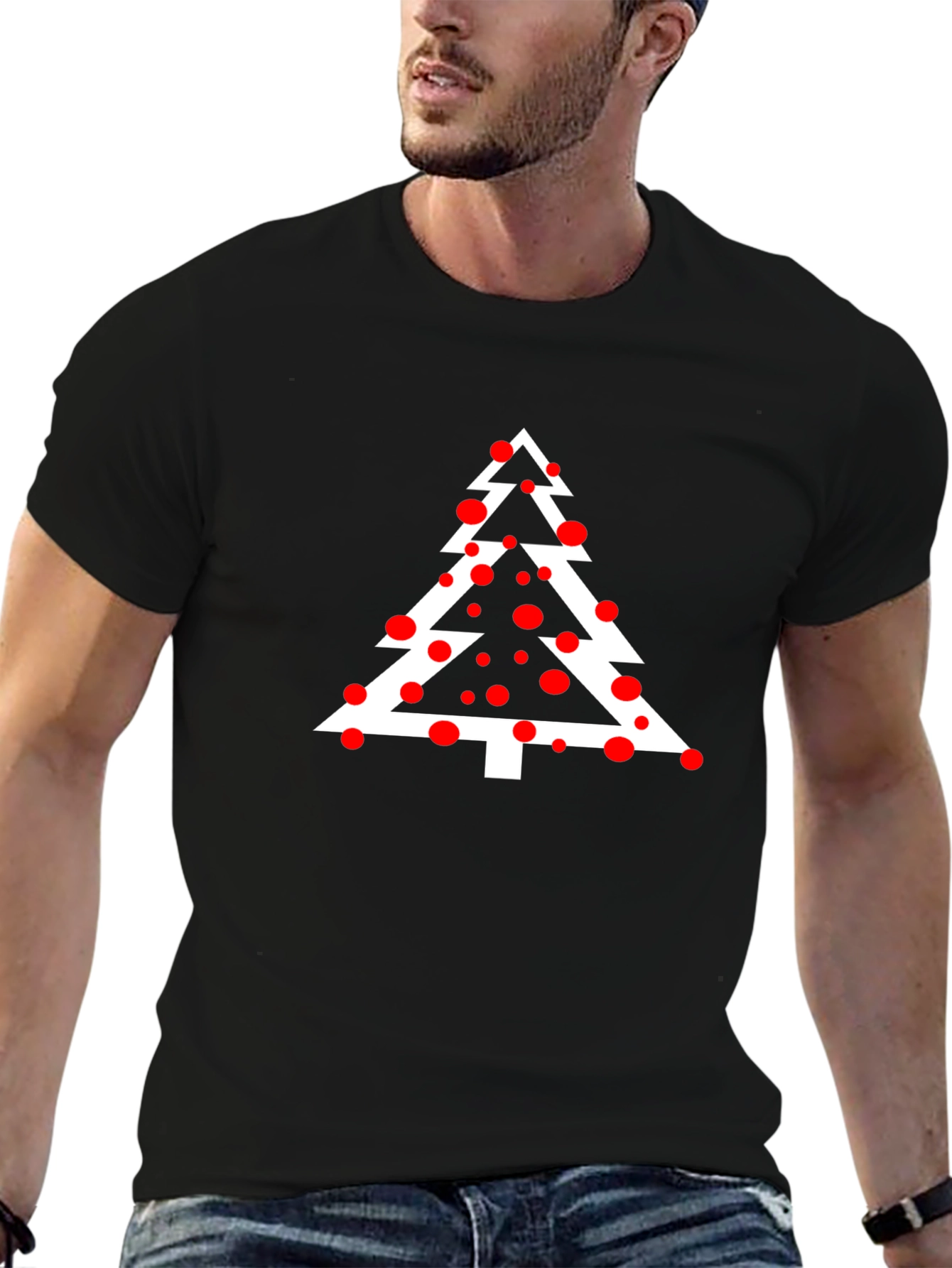 Festive Christmas Tree T-Shirt - Holiday Style