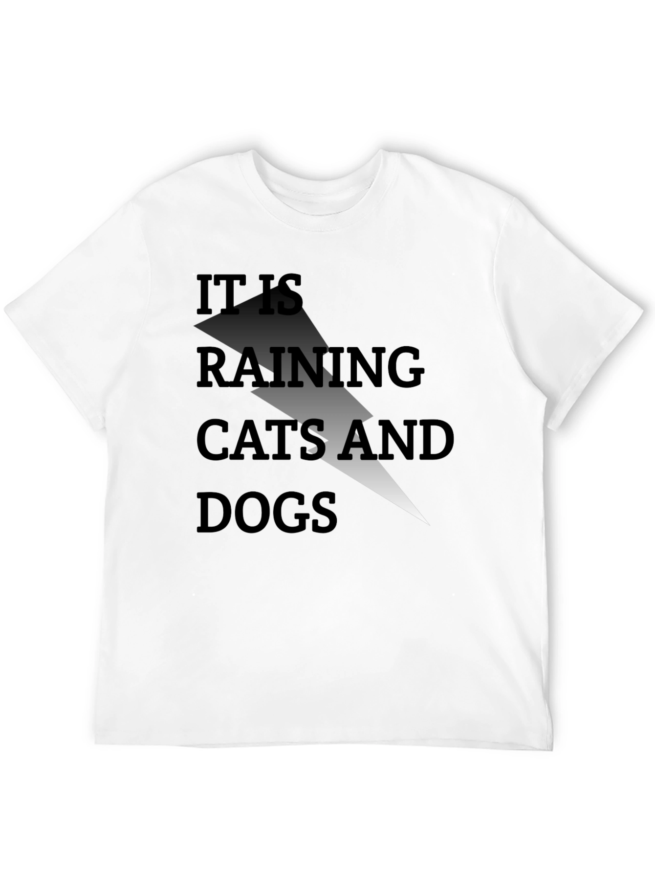 It Is Raining Cats and Dogs Graphic Tee
