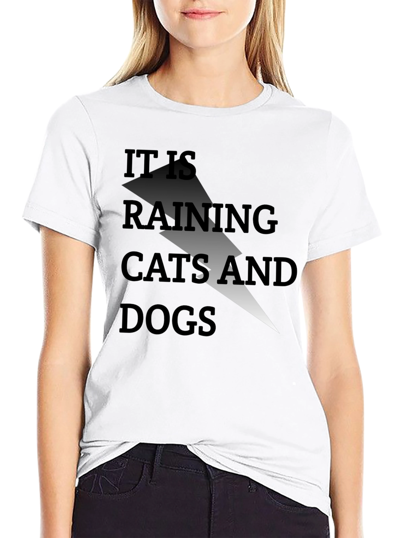 It Is Raining Cats and Dogs Graphic Tee