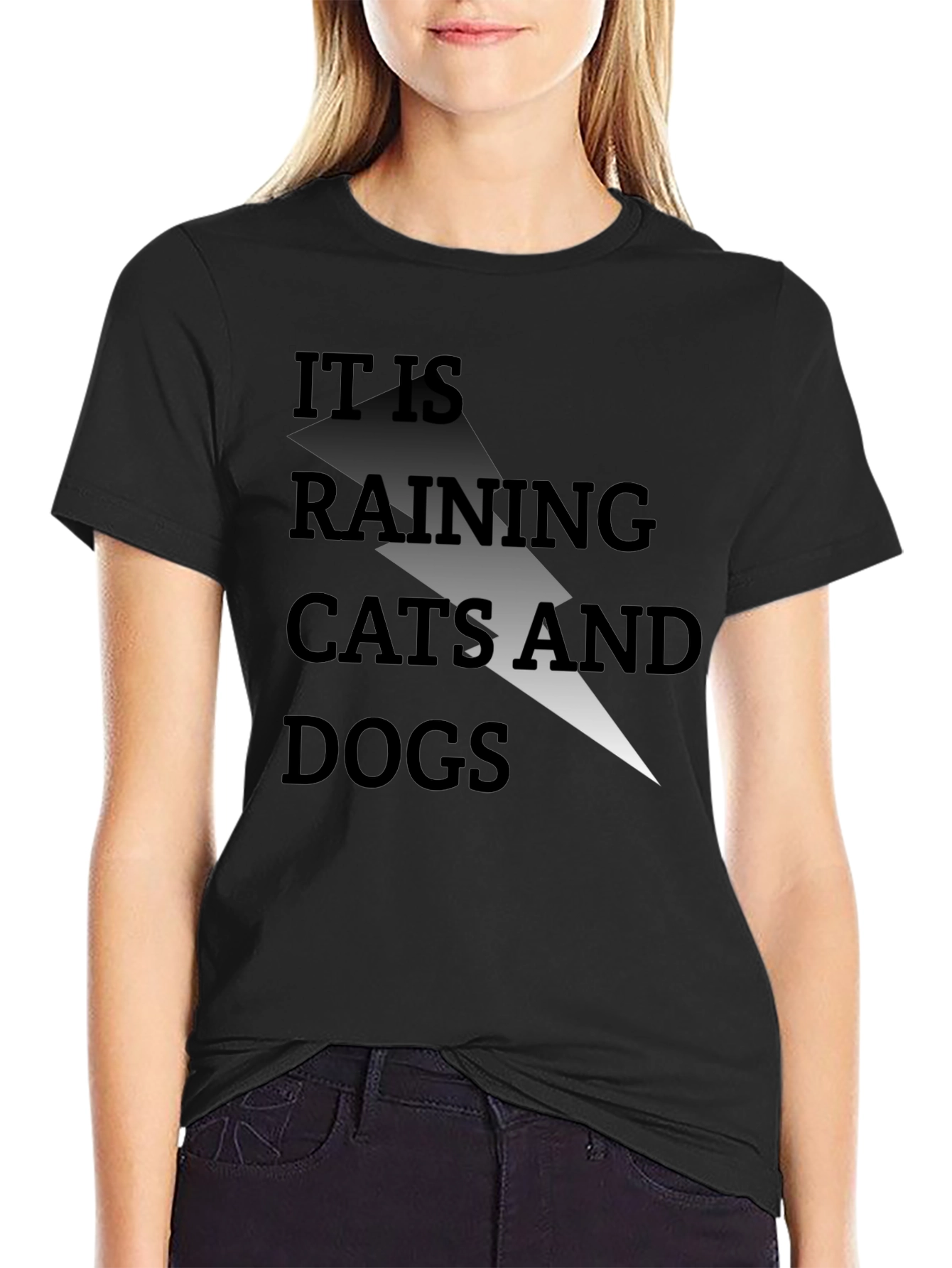 It Is Raining Cats and Dogs Graphic Tee