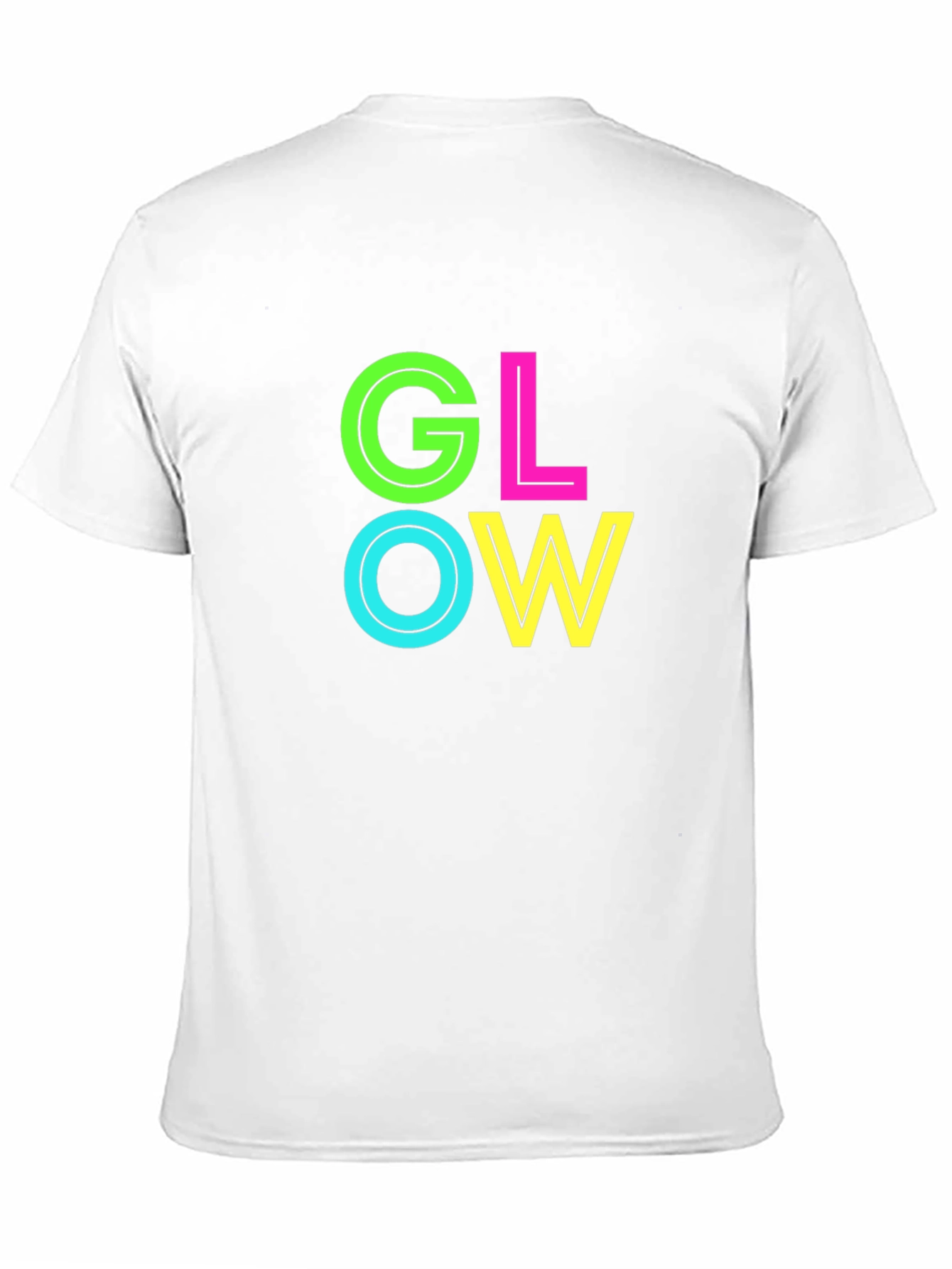 Glow Graphic Black T-Shirt