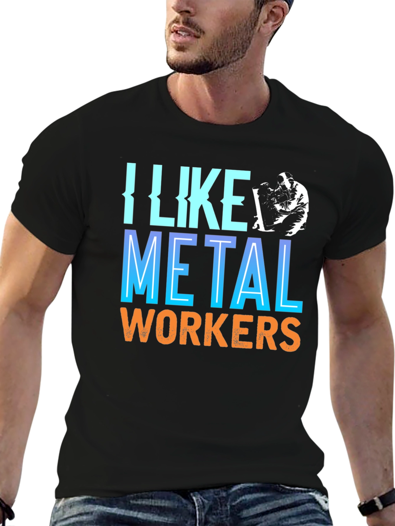 I Like Metal Workers Graphic Tee