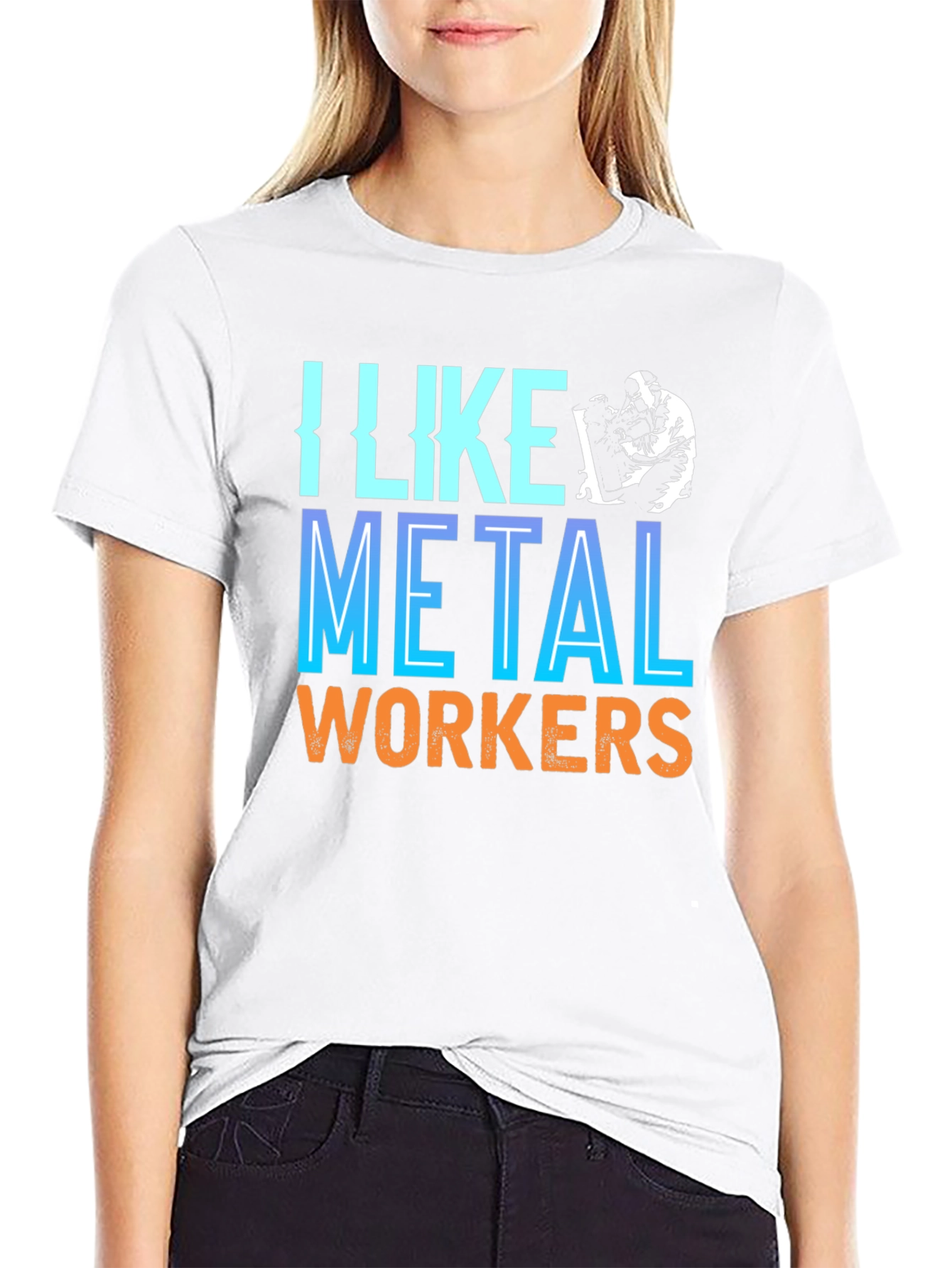 I Like Metal Workers Graphic Tee