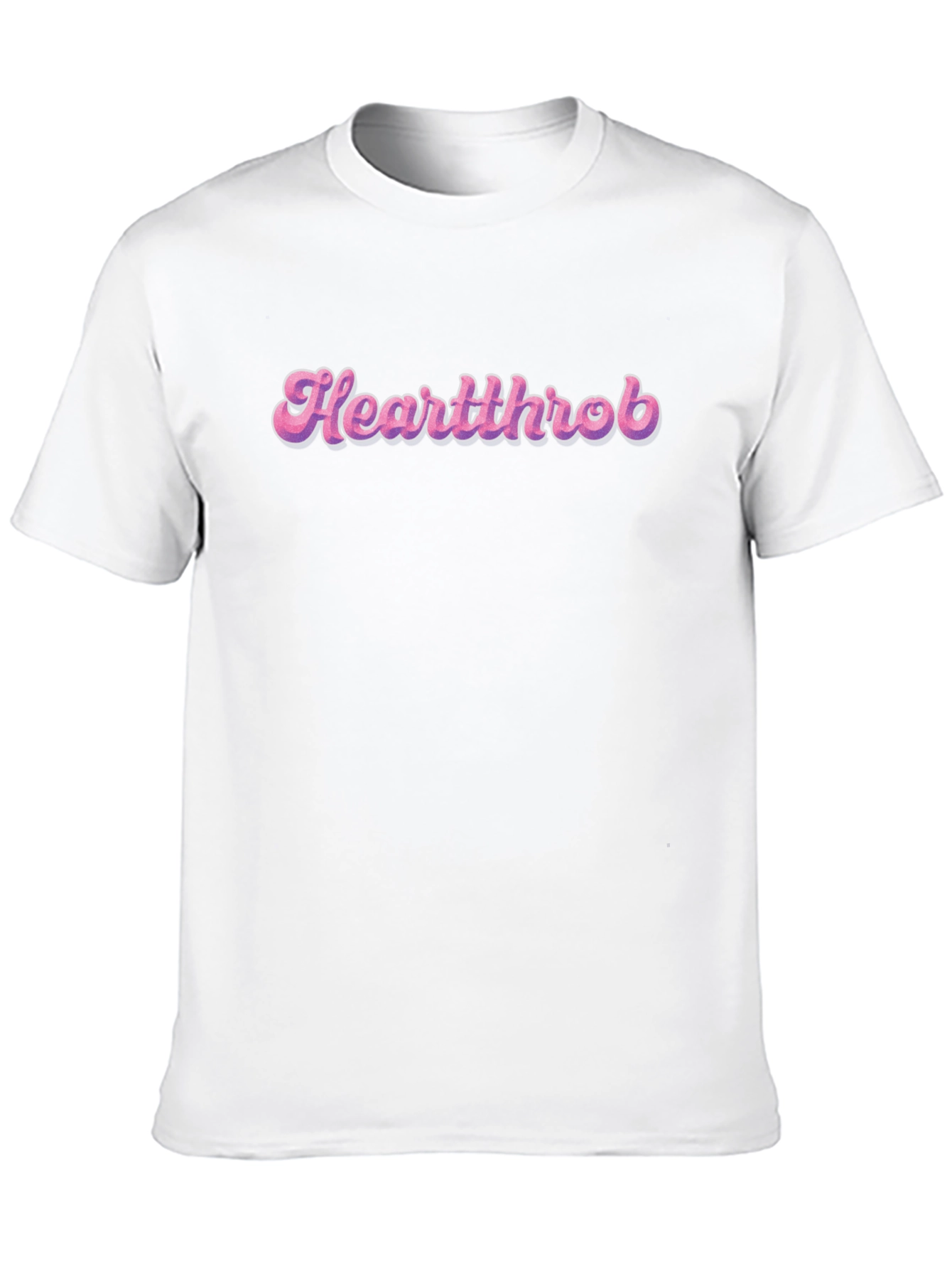 Heartthrob Graphic T-Shirt - Retro Pink