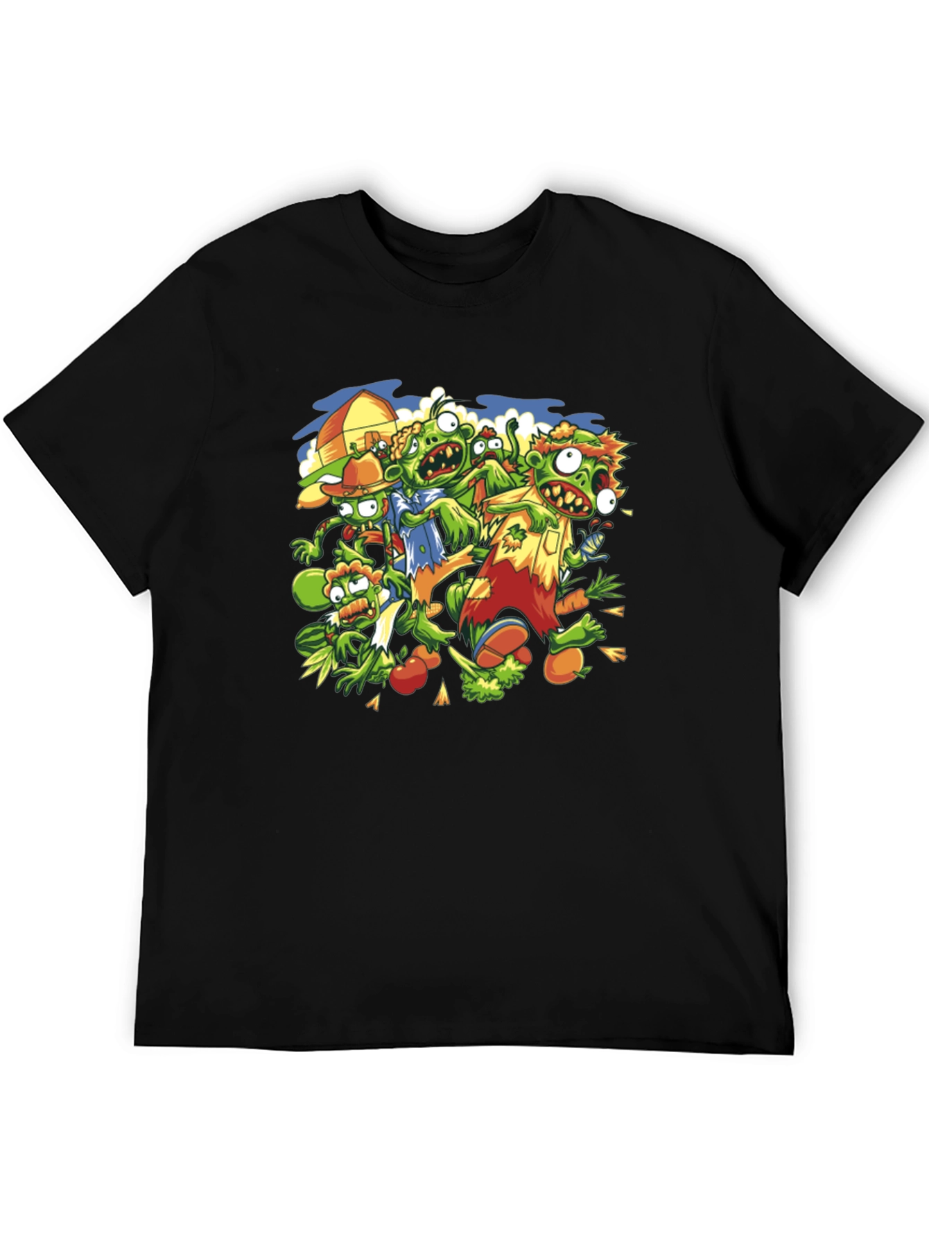 Zombie Veggie T-Shirt - Plants vs. Undead Humor