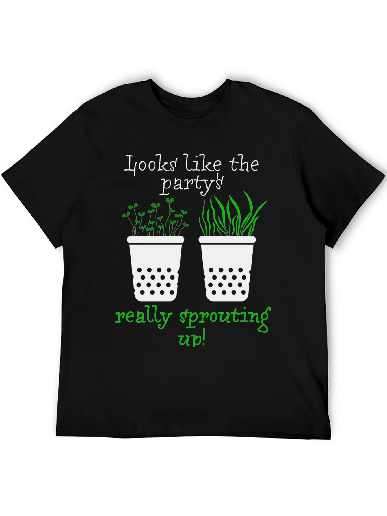 Party Sprouting Up Graphic T-Shirt