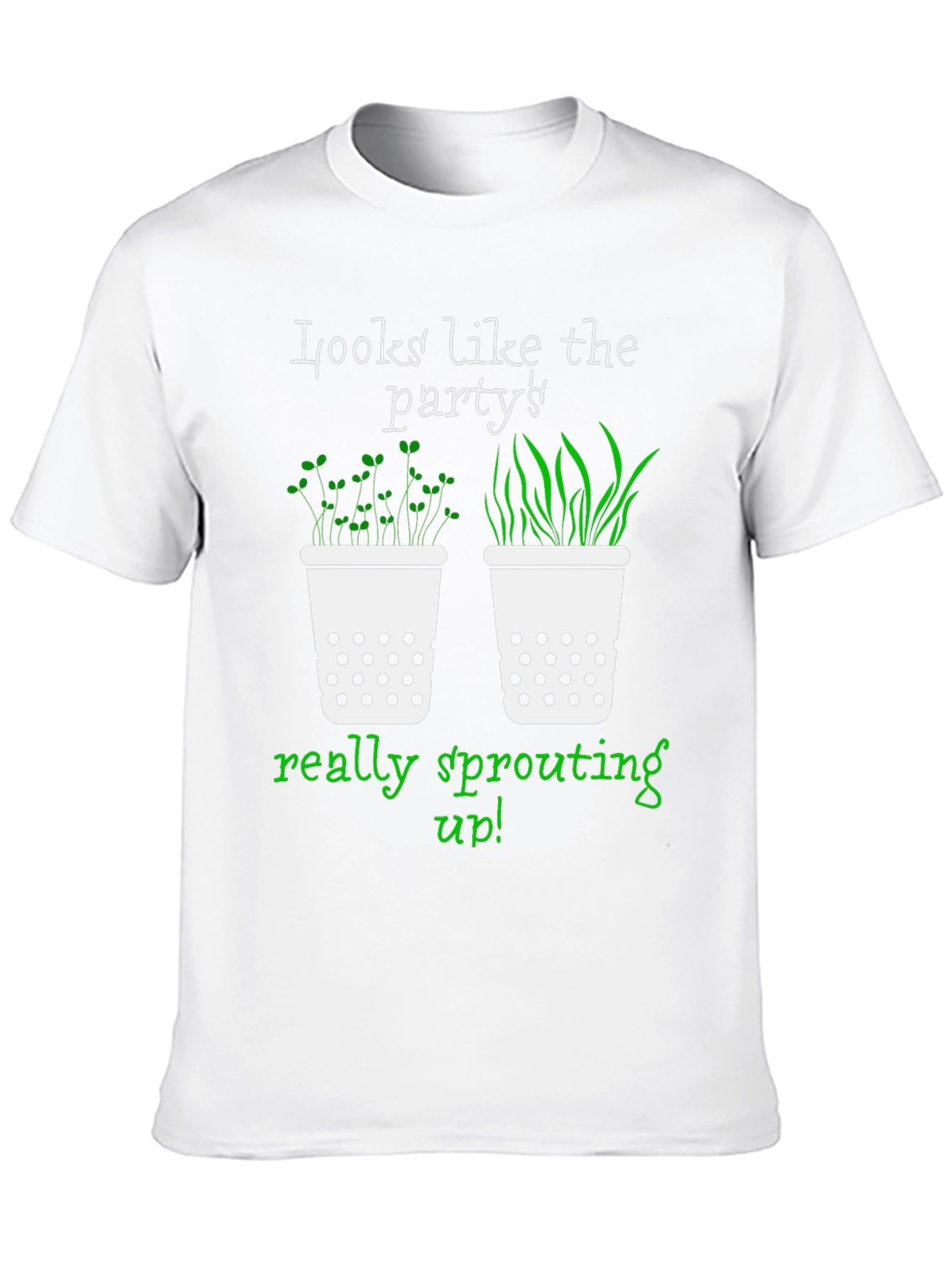 Party Sprouting Up Graphic T-Shirt