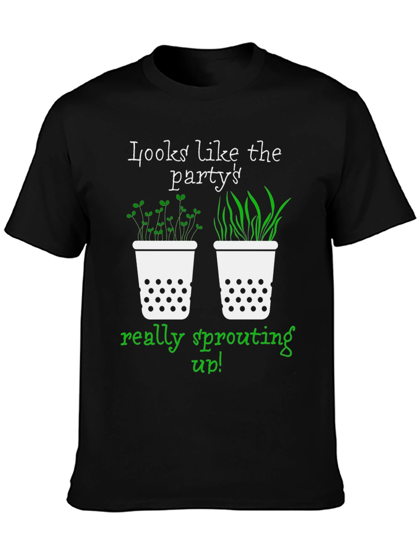 Party Sprouting Up Graphic T-Shirt