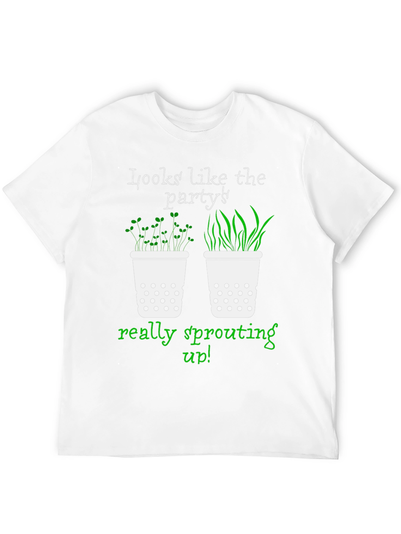 Party Sprouting Up Graphic T-Shirt