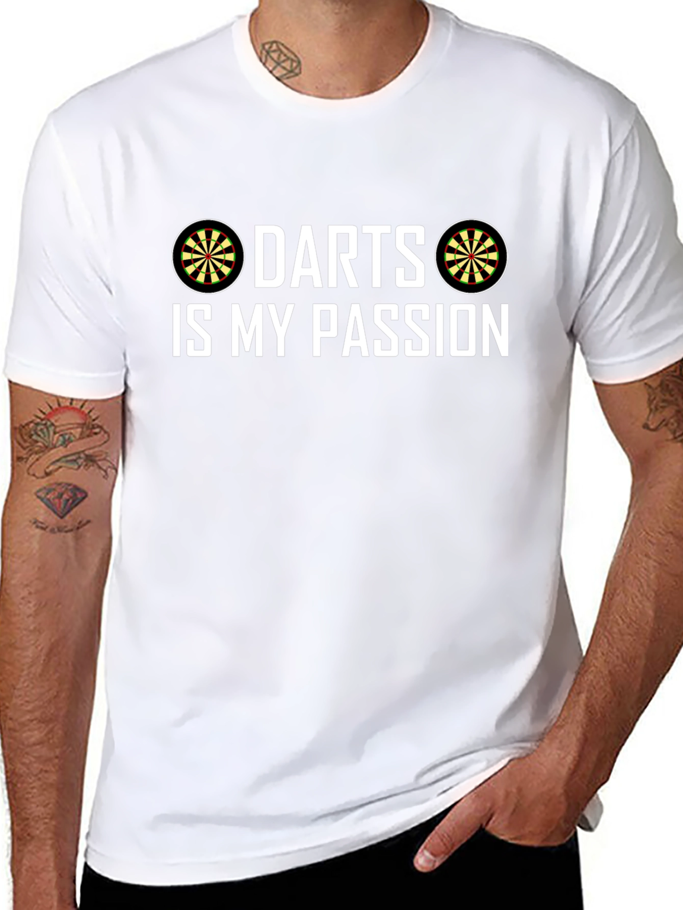 Darts Is My Passion Graphic T-Shirt
