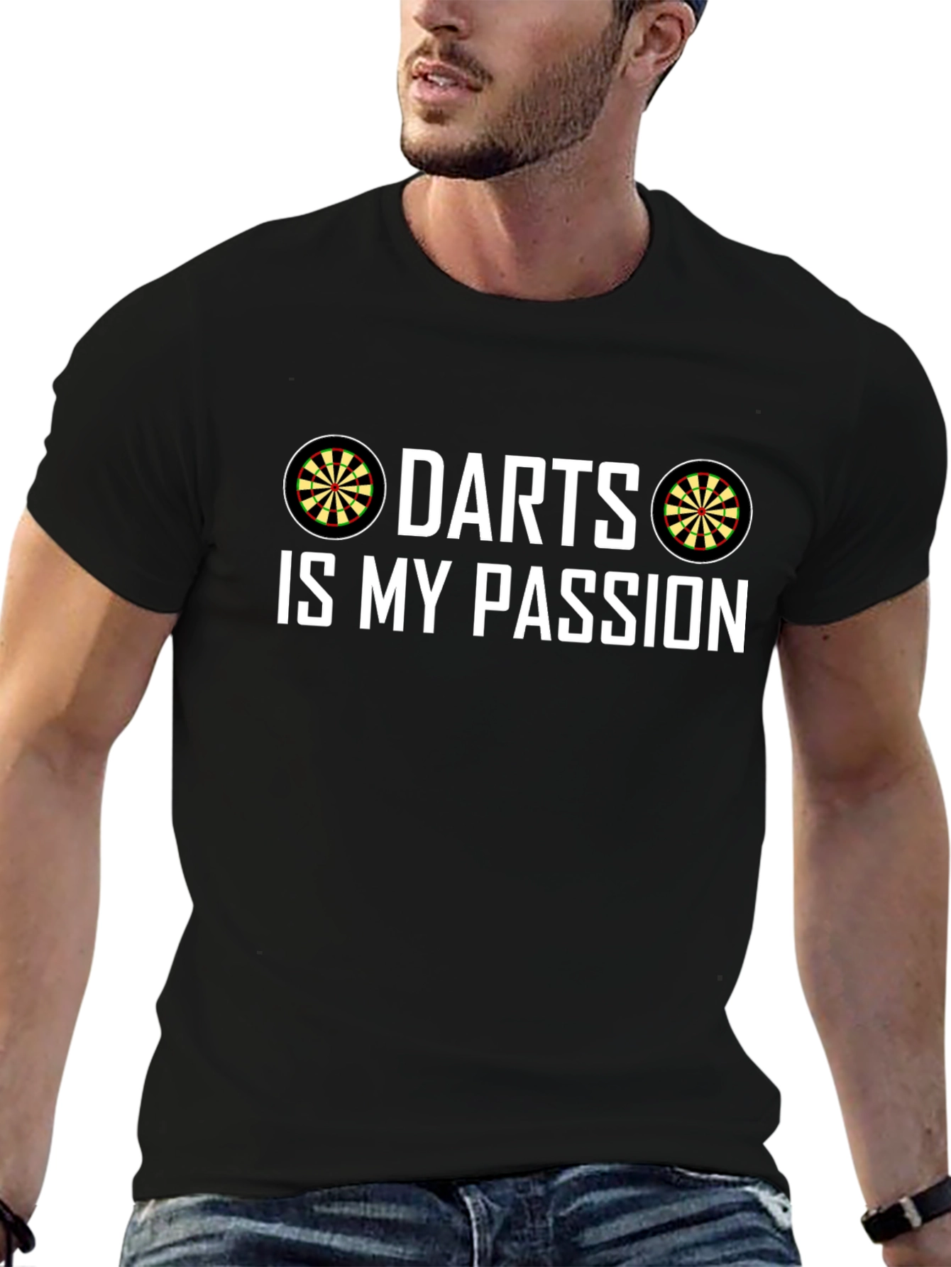 Darts Is My Passion Graphic T-Shirt