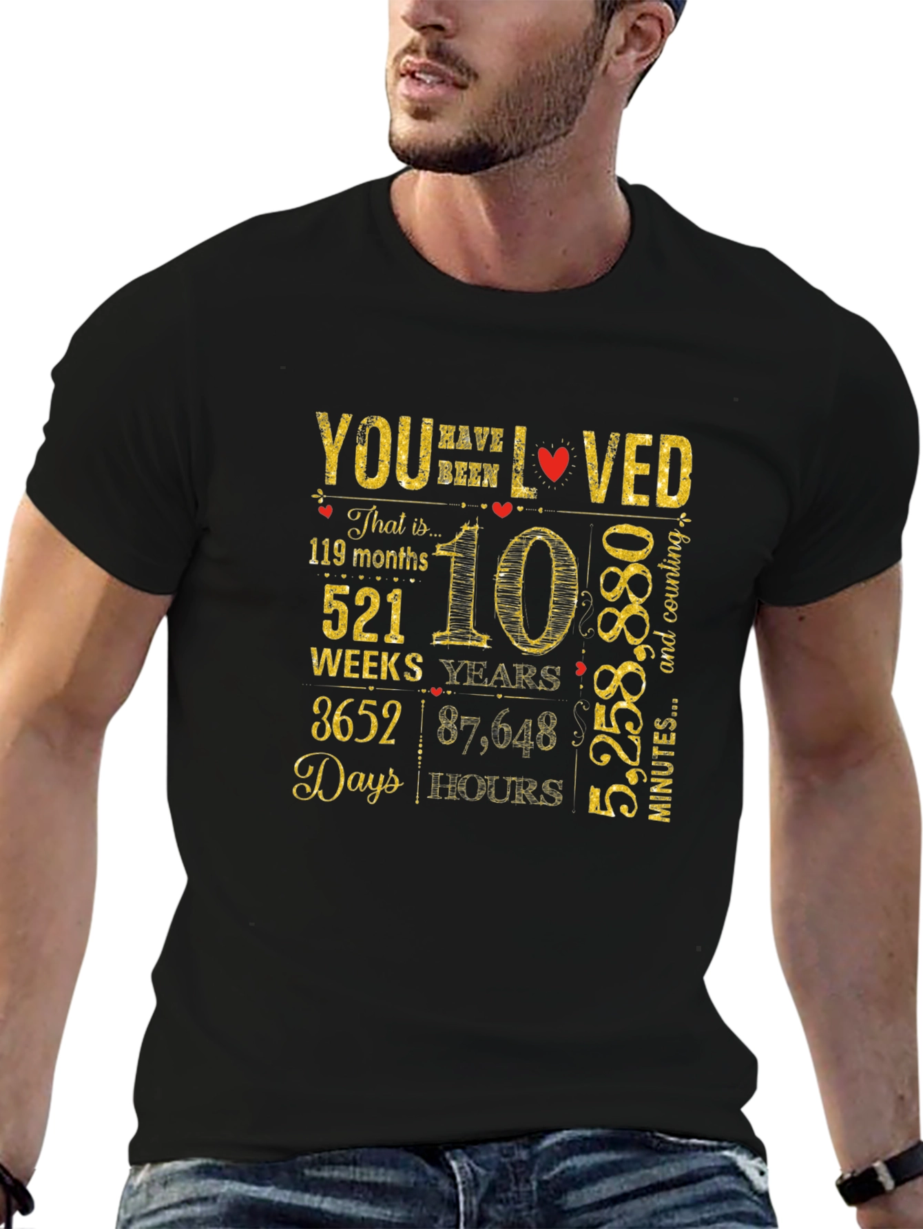 10 Year Anniversary Gift T-Shirt