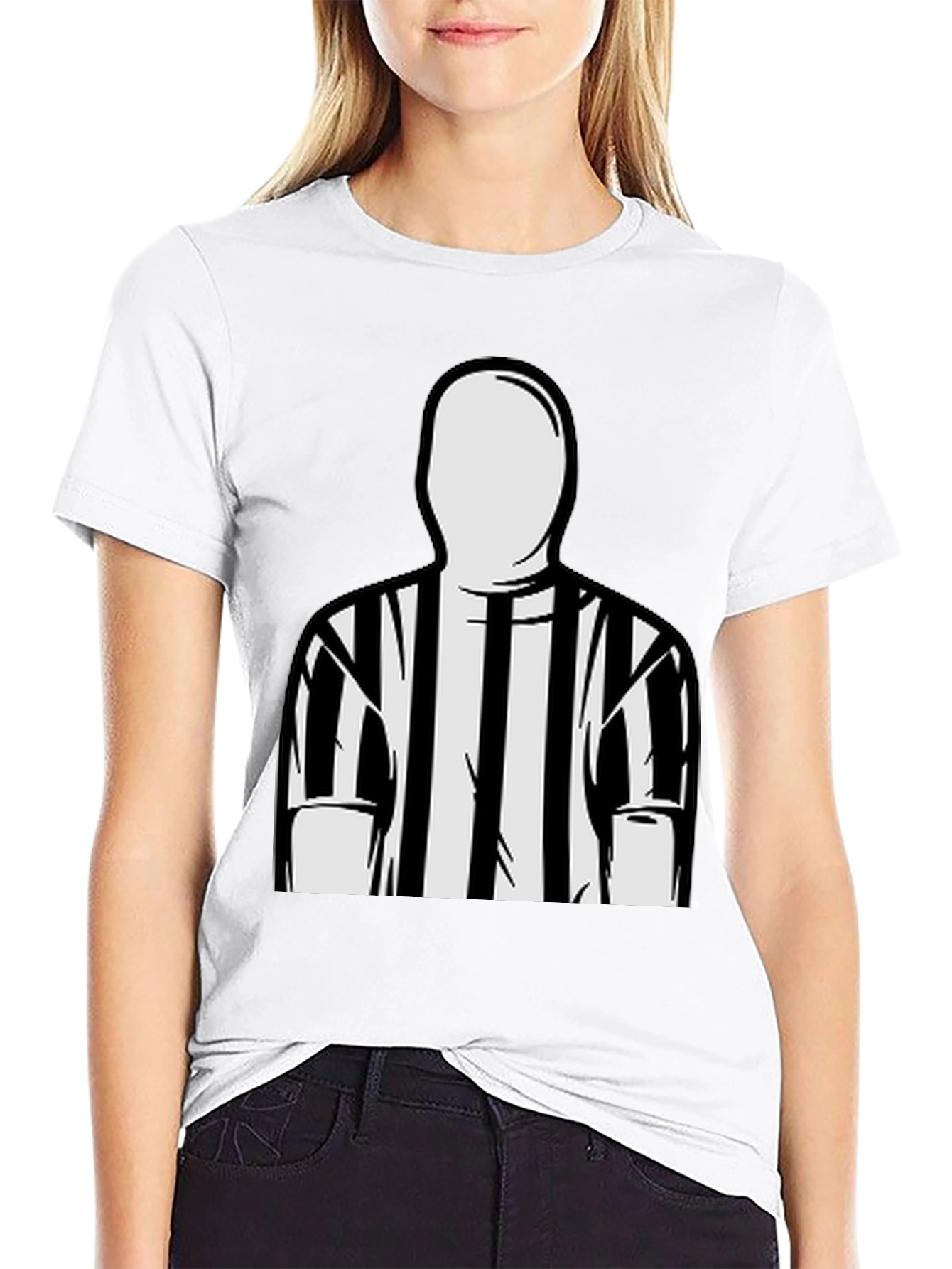 Referee Striped T-Shirt