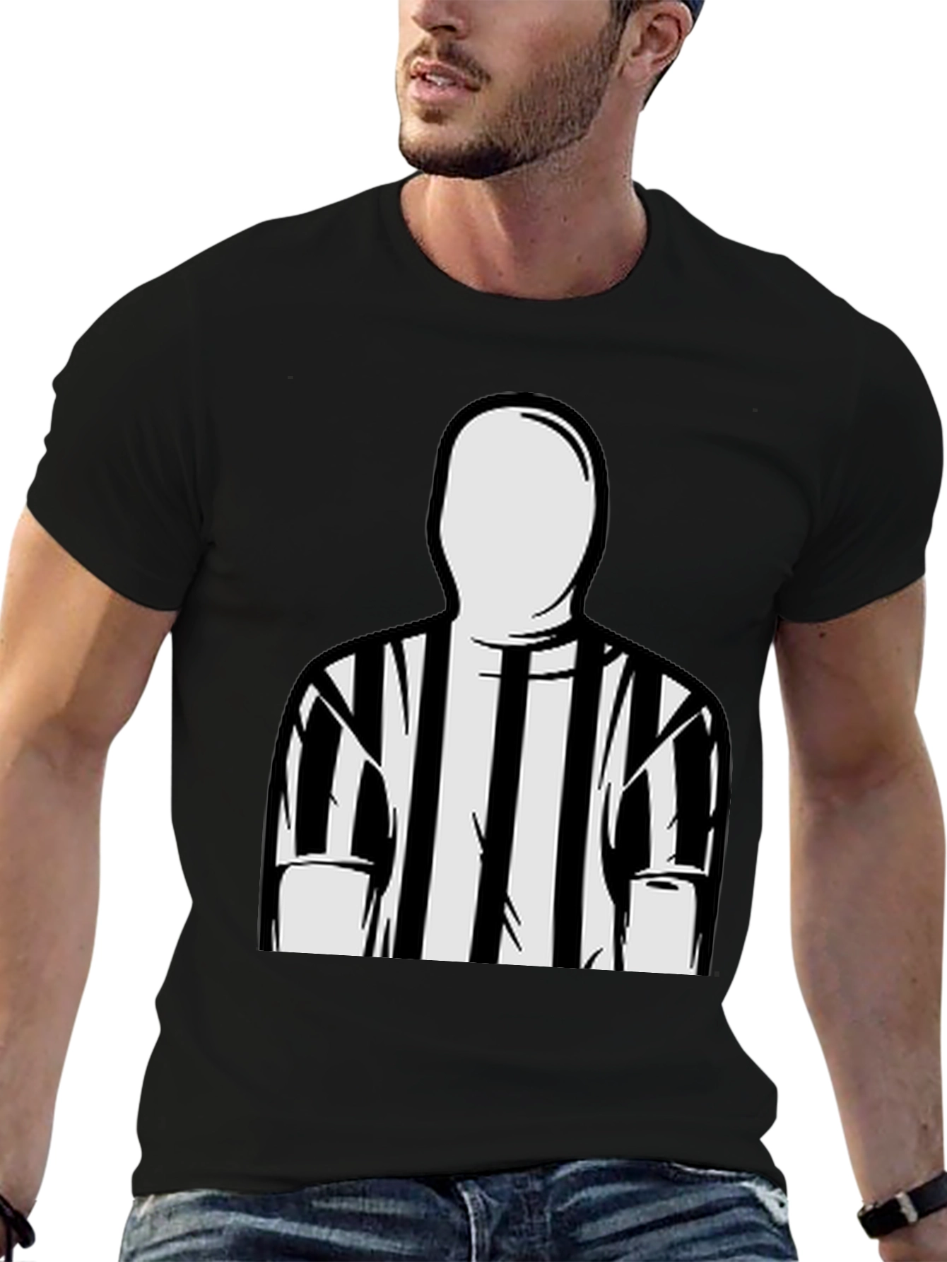 Referee Striped T-Shirt