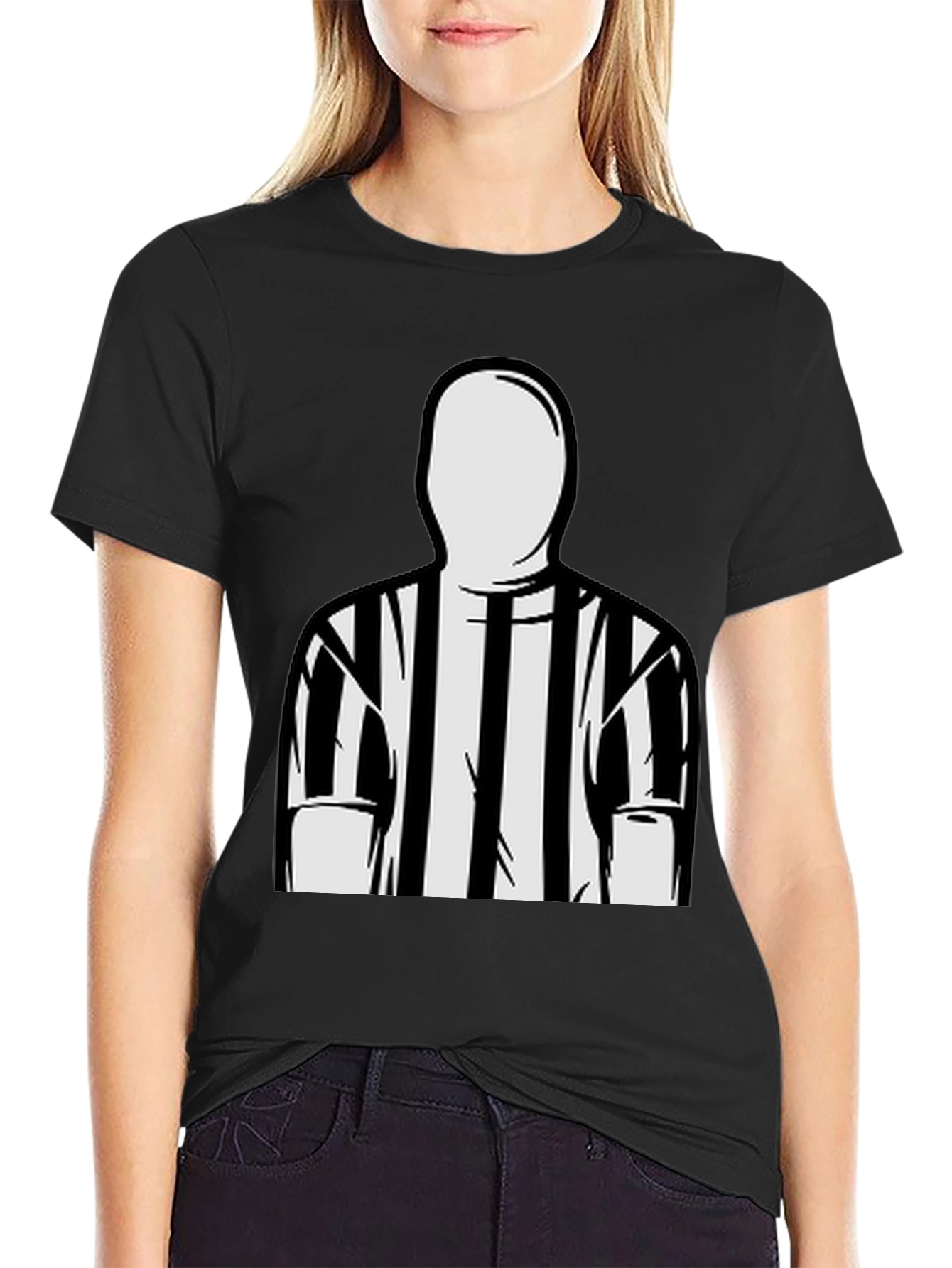 Referee Striped T-Shirt