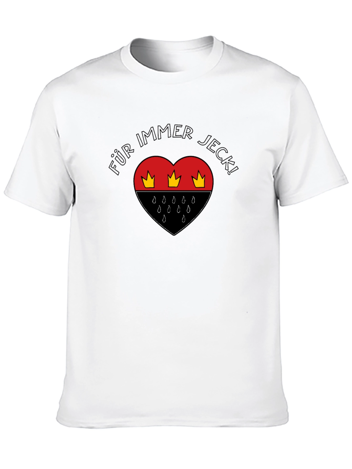Für Immer Jeck T-Shirt - Cologne Carnival Tee