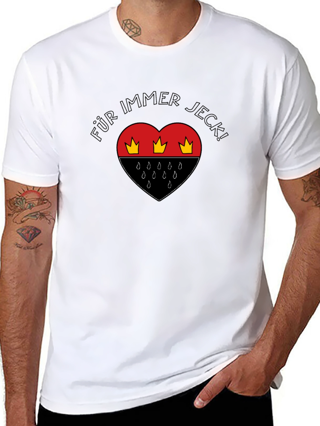Für Immer Jeck T-Shirt - Cologne Carnival Tee