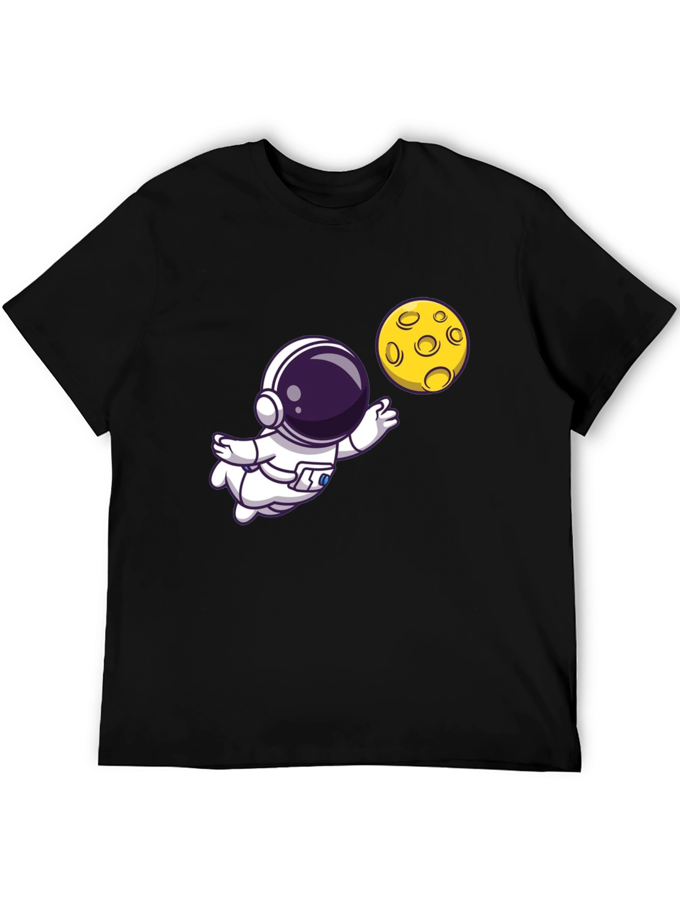 Astronaut & Moon Graphic T-Shirt