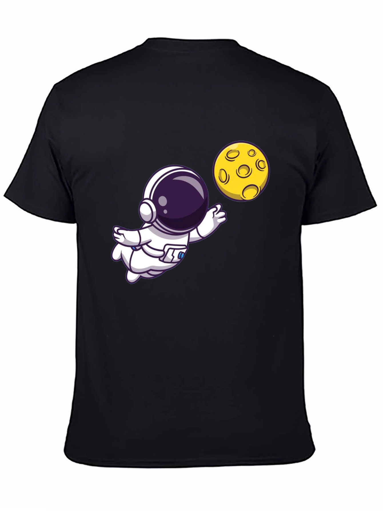 Astronaut & Moon Graphic T-Shirt