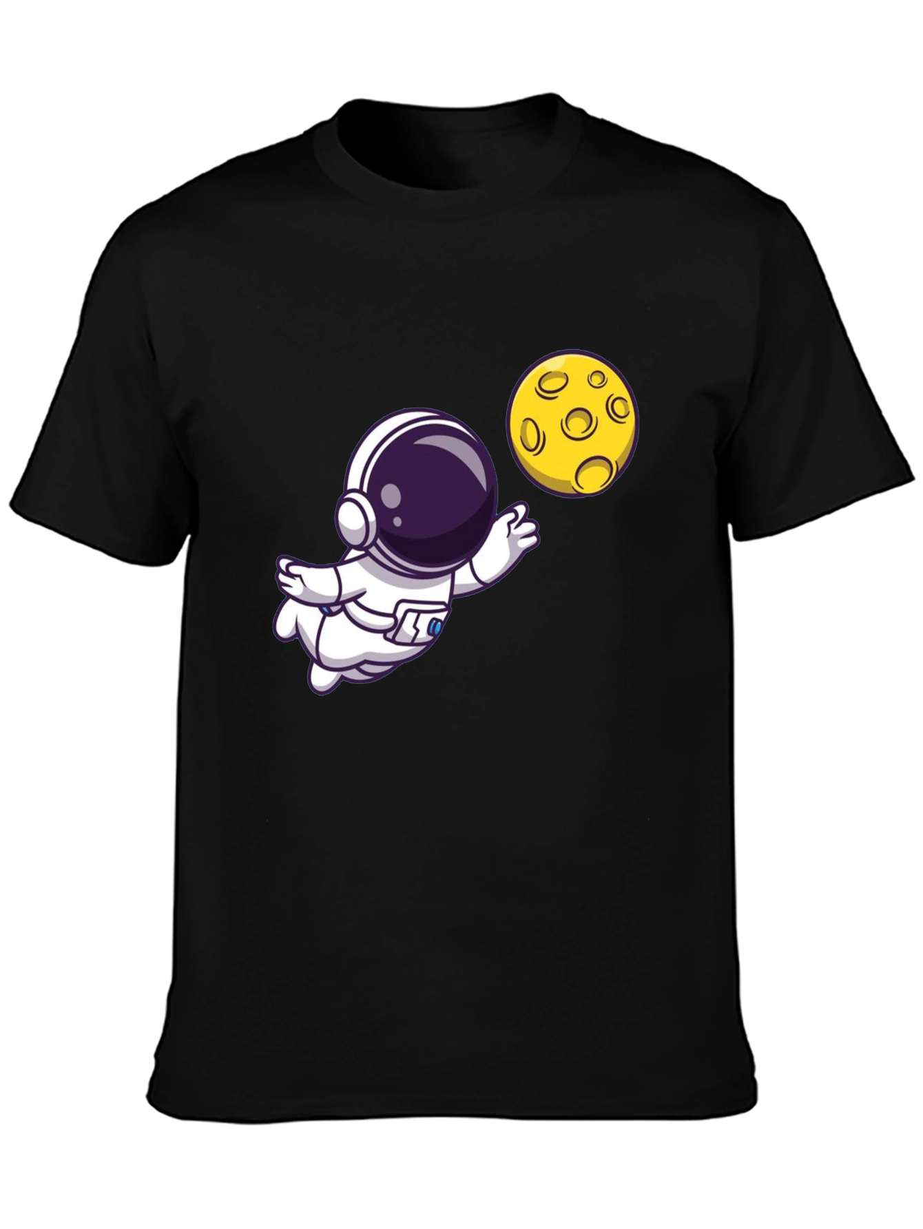 Astronaut & Moon Graphic T-Shirt