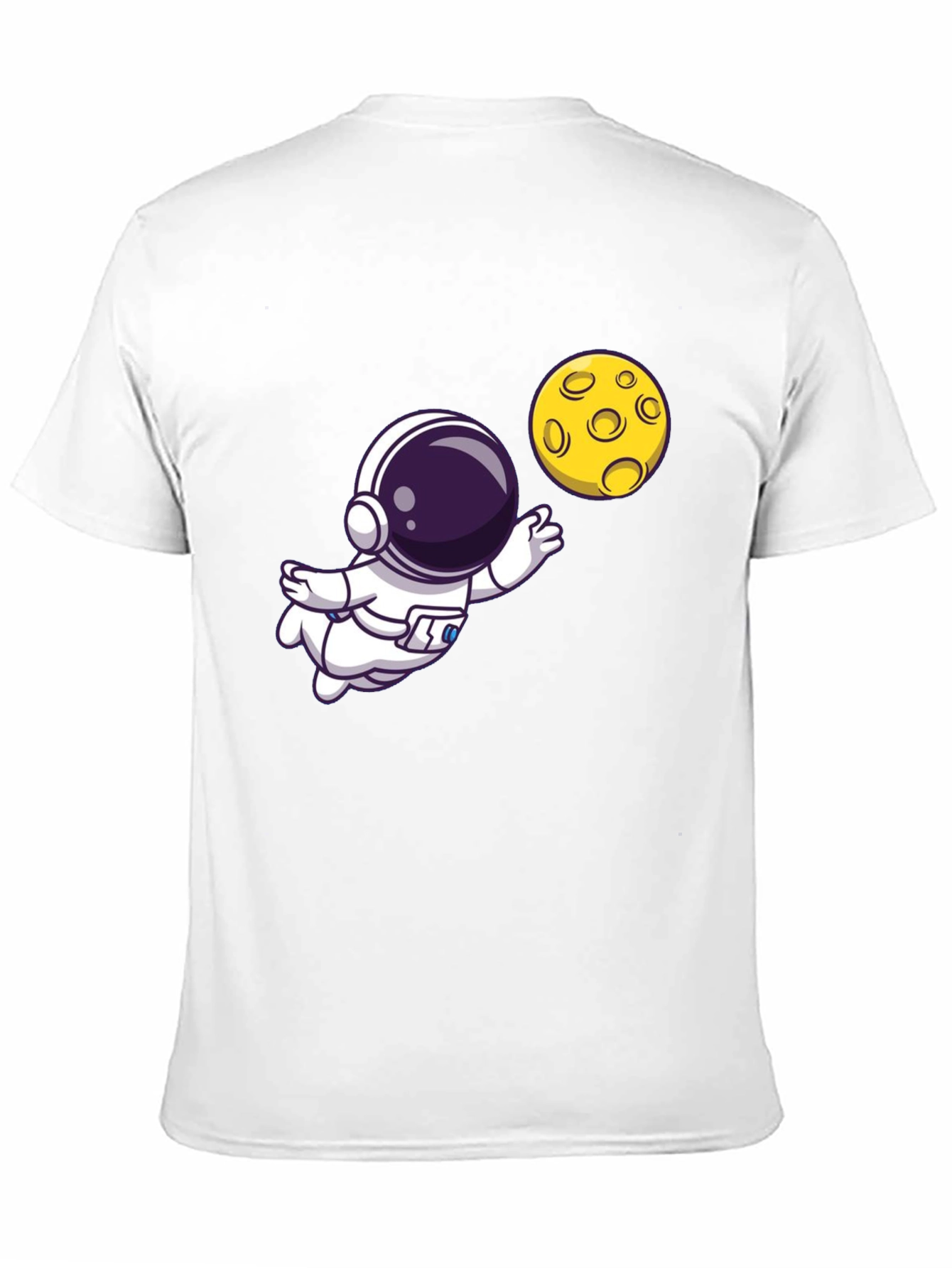 Astronaut & Moon Graphic T-Shirt