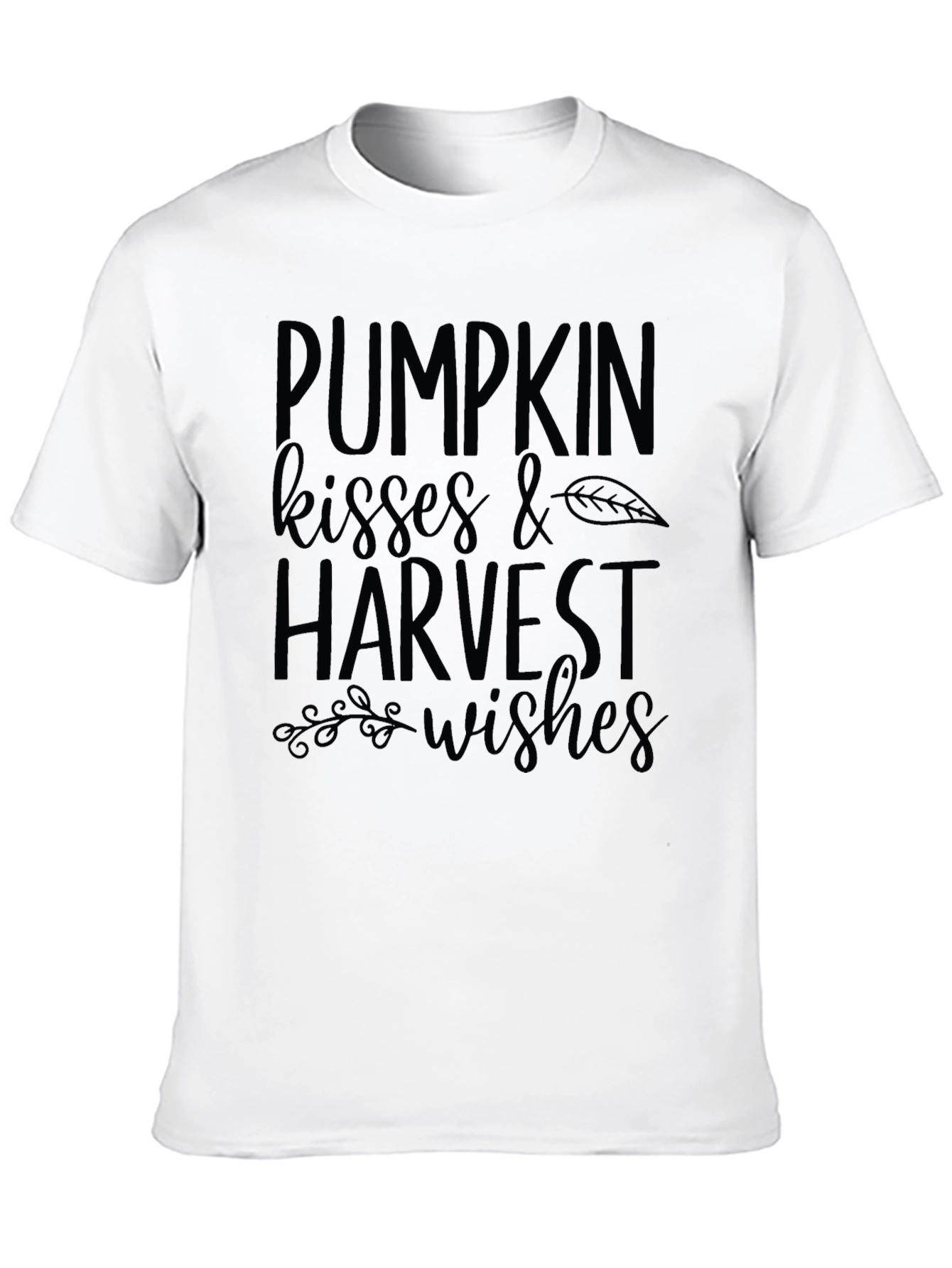 Pumpkin Kisses & Harvest Wishes Graphic Tee