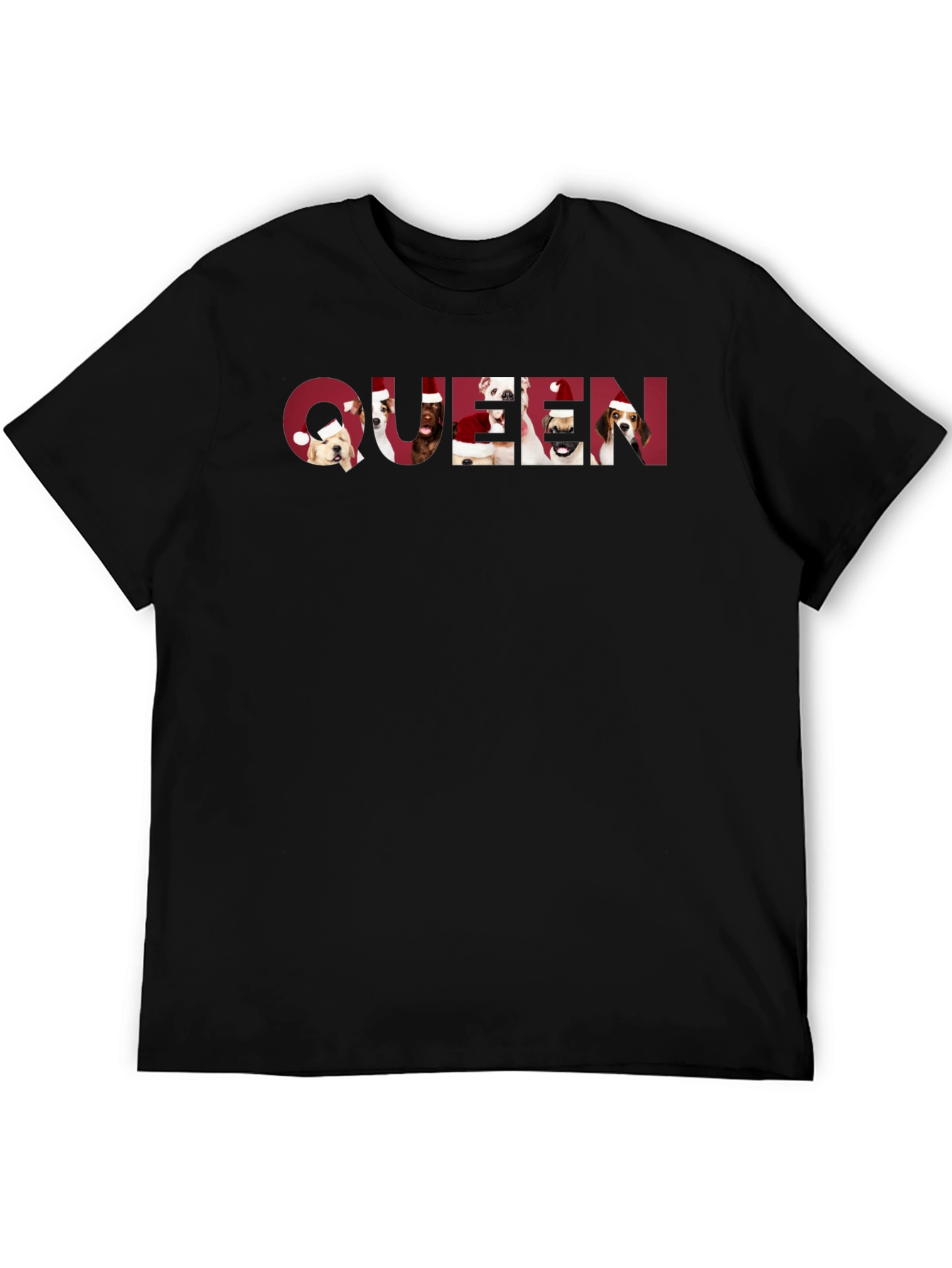 Queen Dogs Holiday T-Shirt