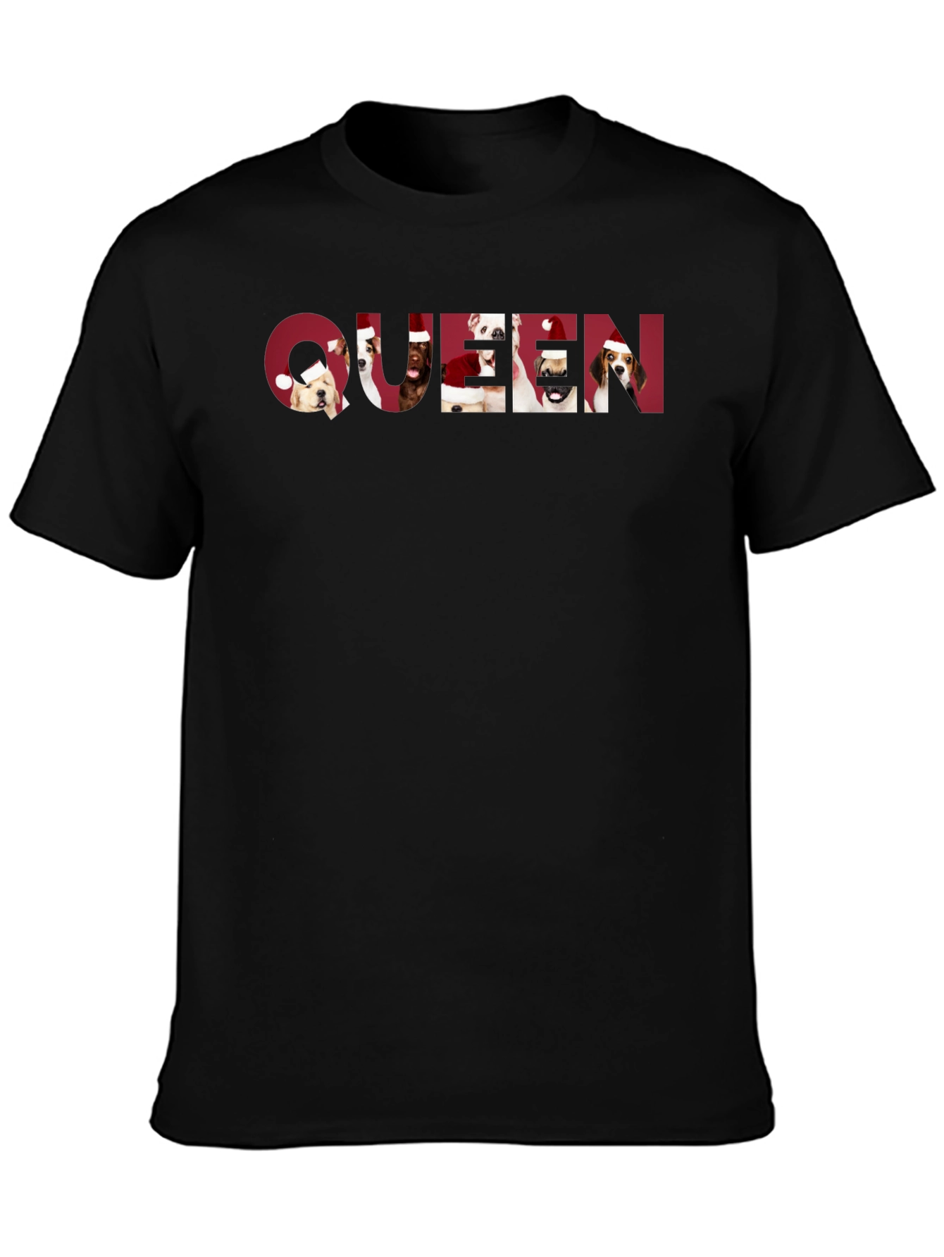 Queen Dogs Holiday T-Shirt