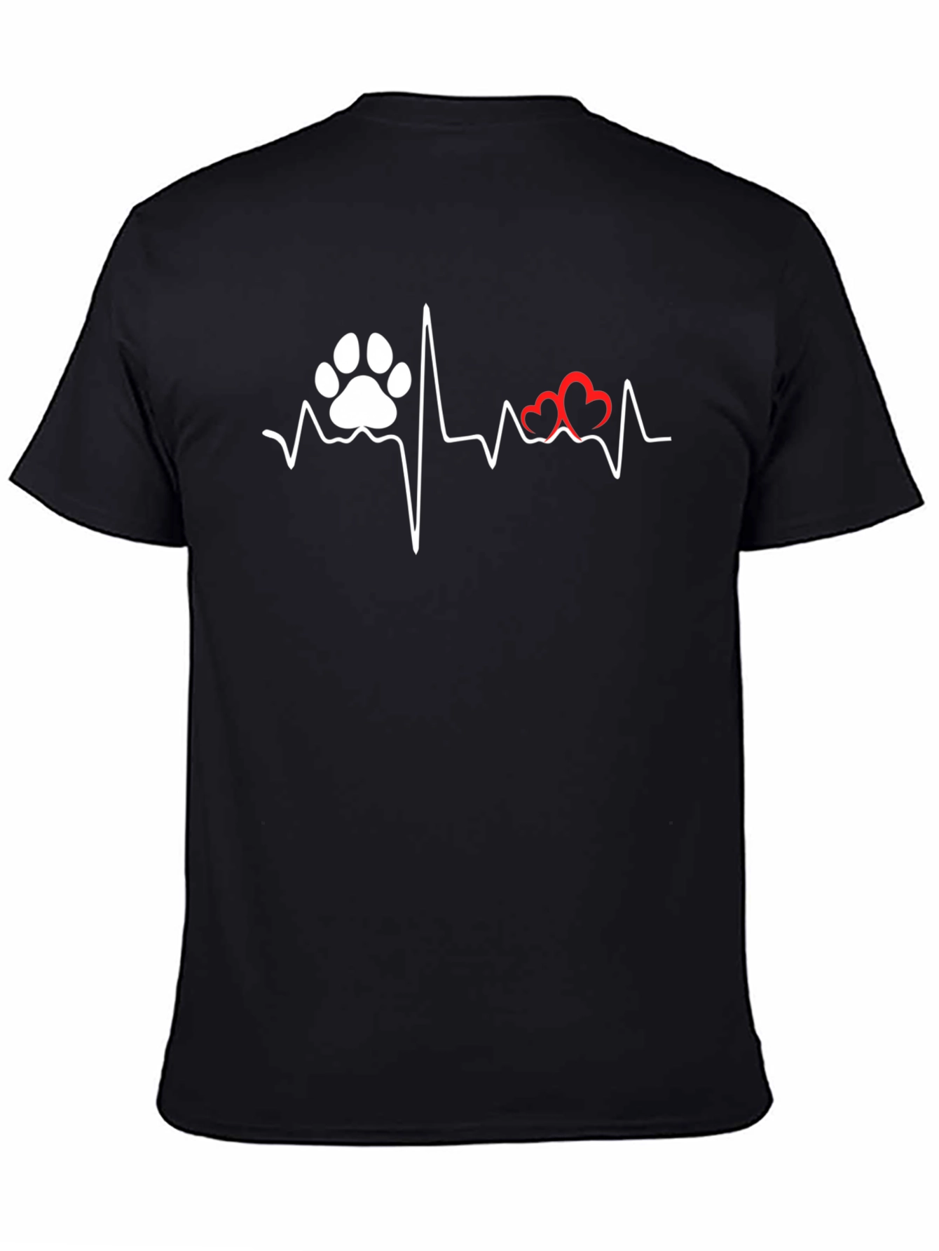 Dog Lover Heartbeat T-Shirt