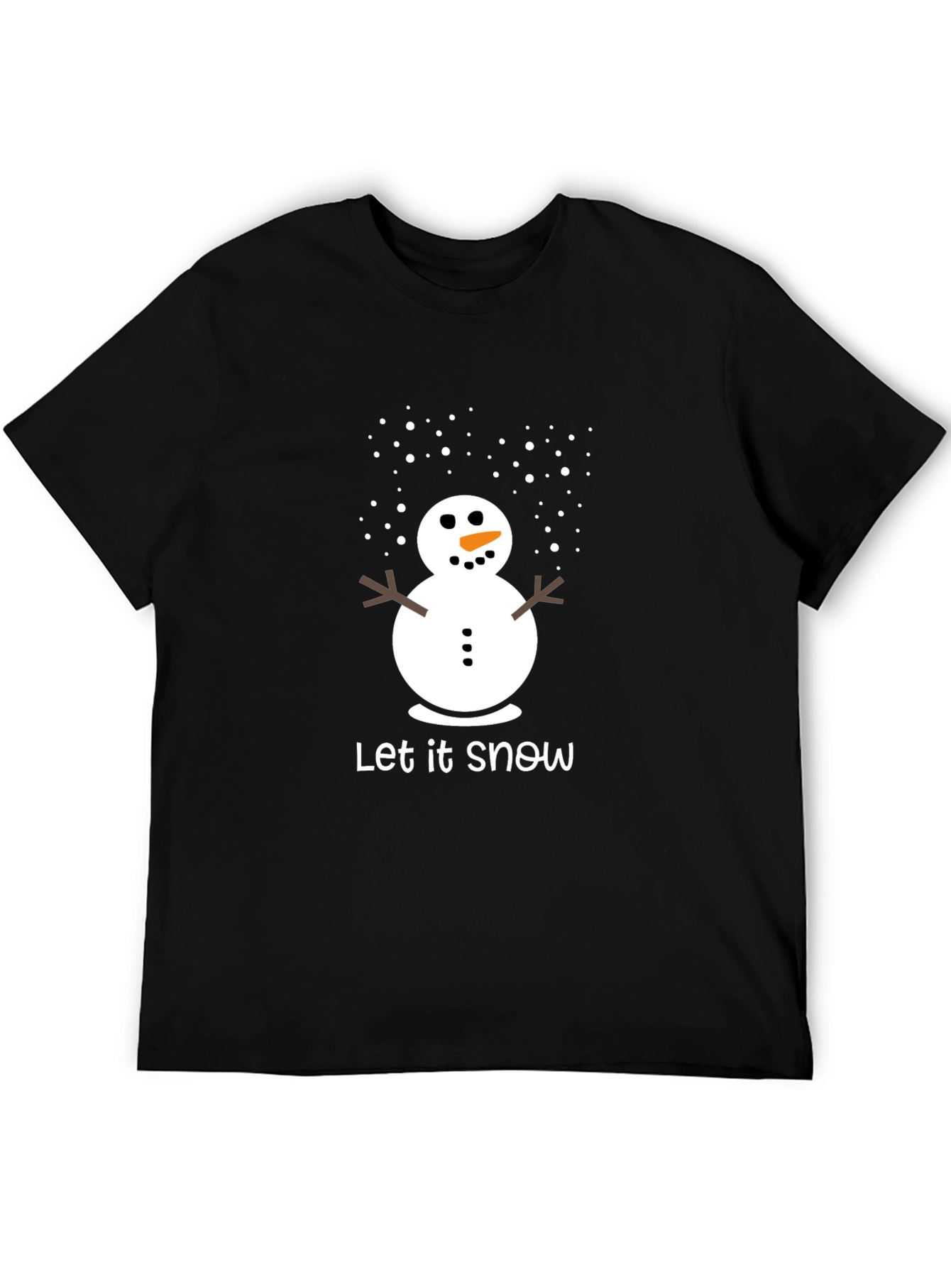 Let it Snow T-Shirt - Festive Holiday Apparel